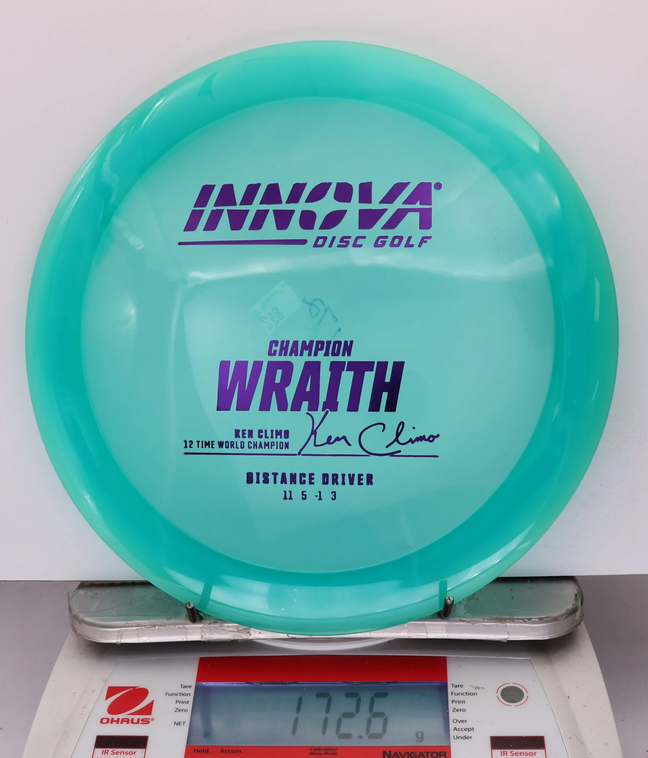 921660 Champion Wraith, Ken Climo 12X - #842 Aqua, 173