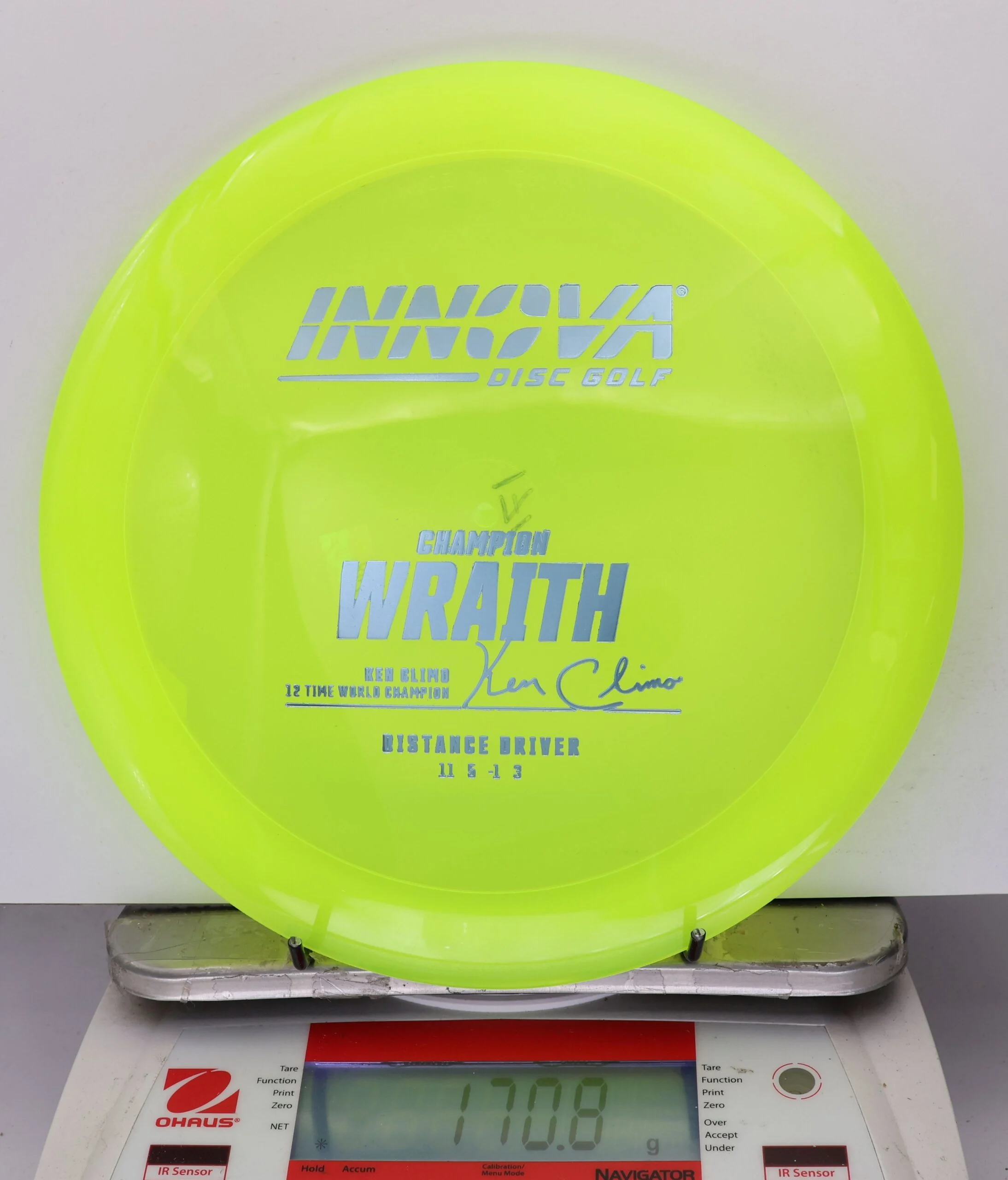921662 Champion Wraith, Ken Climo 12X - #844 NYellow, 171