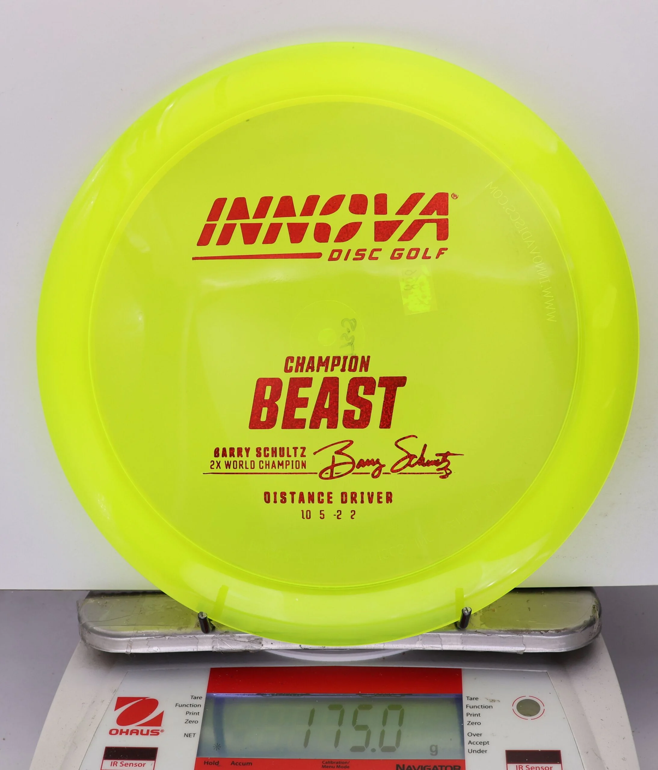 922710 Champion Beast, Barry Schultz 2x - #866 NYellow, 175