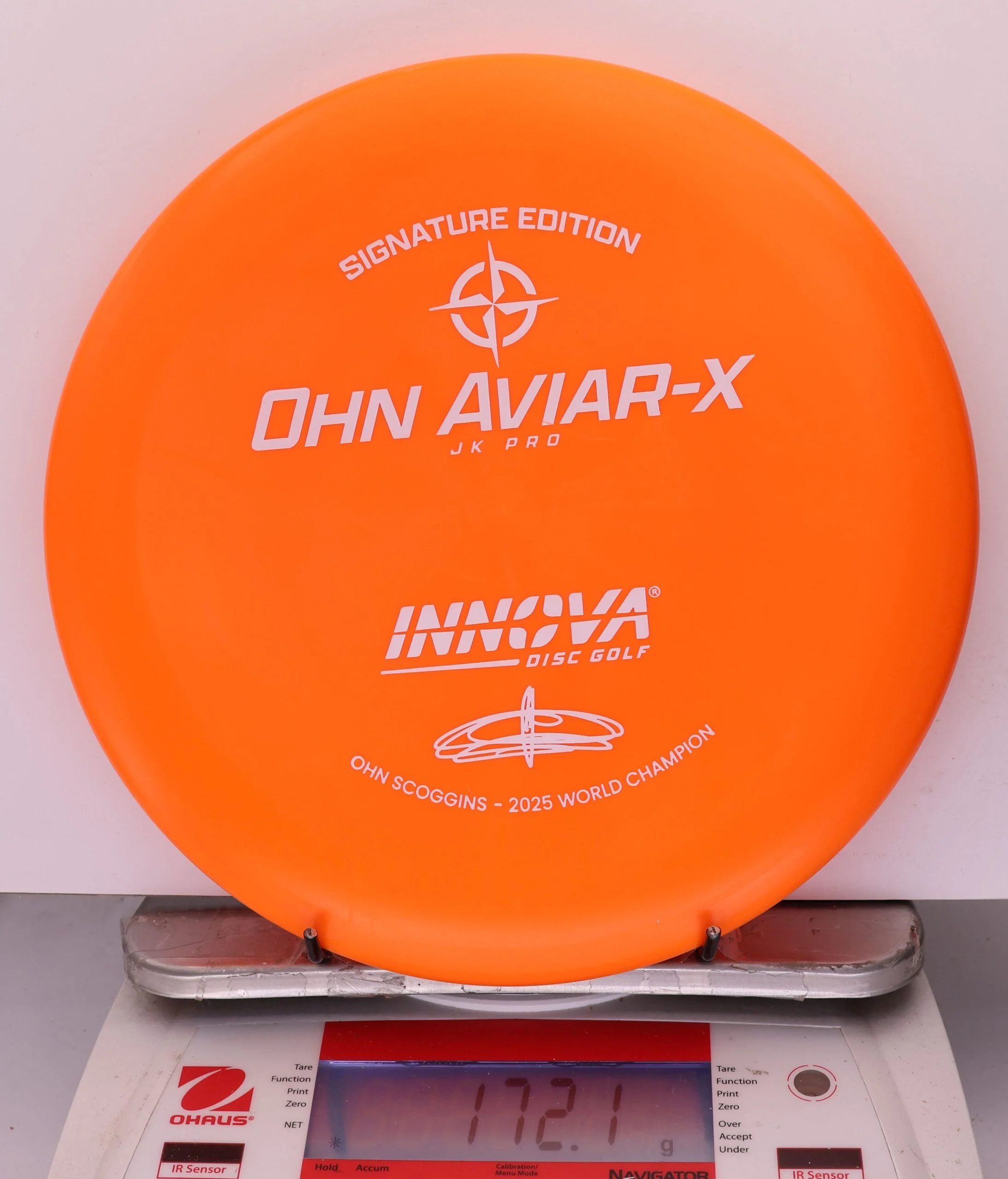 922920 JK Pro Aviar-X, Ohn Scoggins 2025 FPO World Champion - #868 Orange, 172