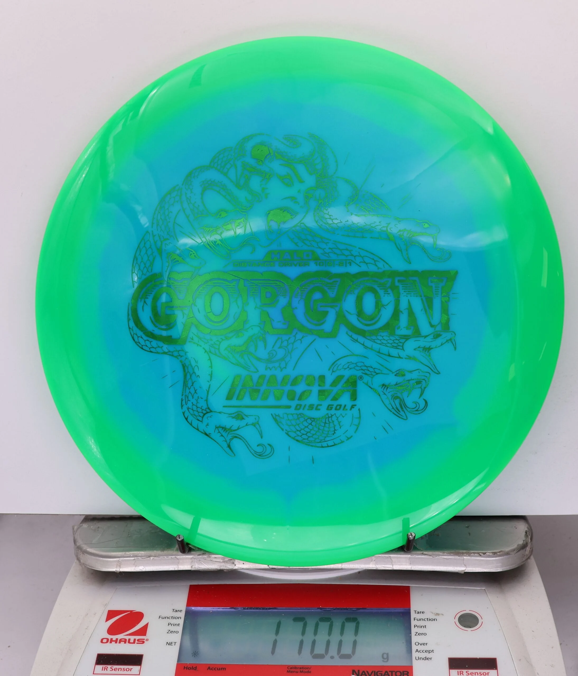 924012 Halo Star Gorgon - #866 Green-Blue, 170