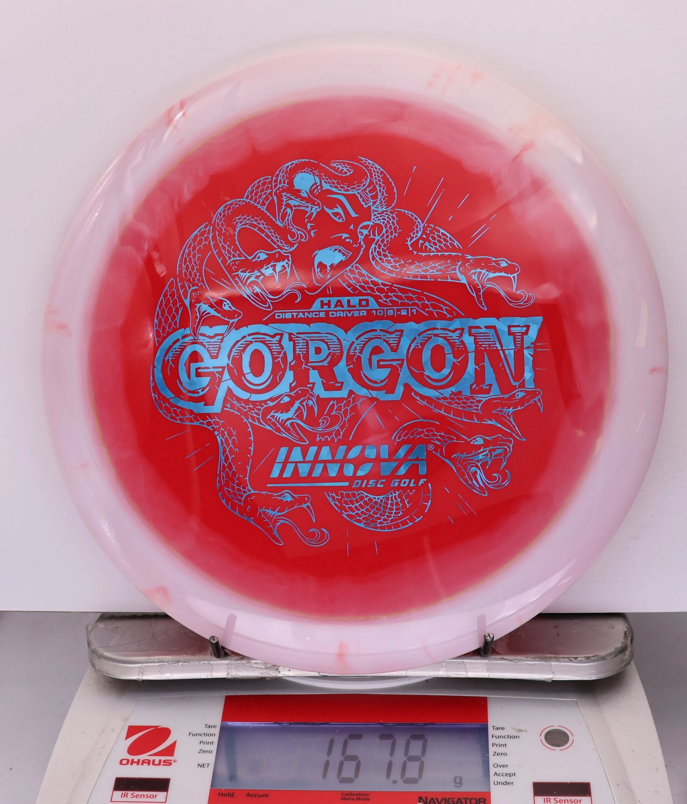 924015 Halo Star Gorgon - #869 White-Red, 168