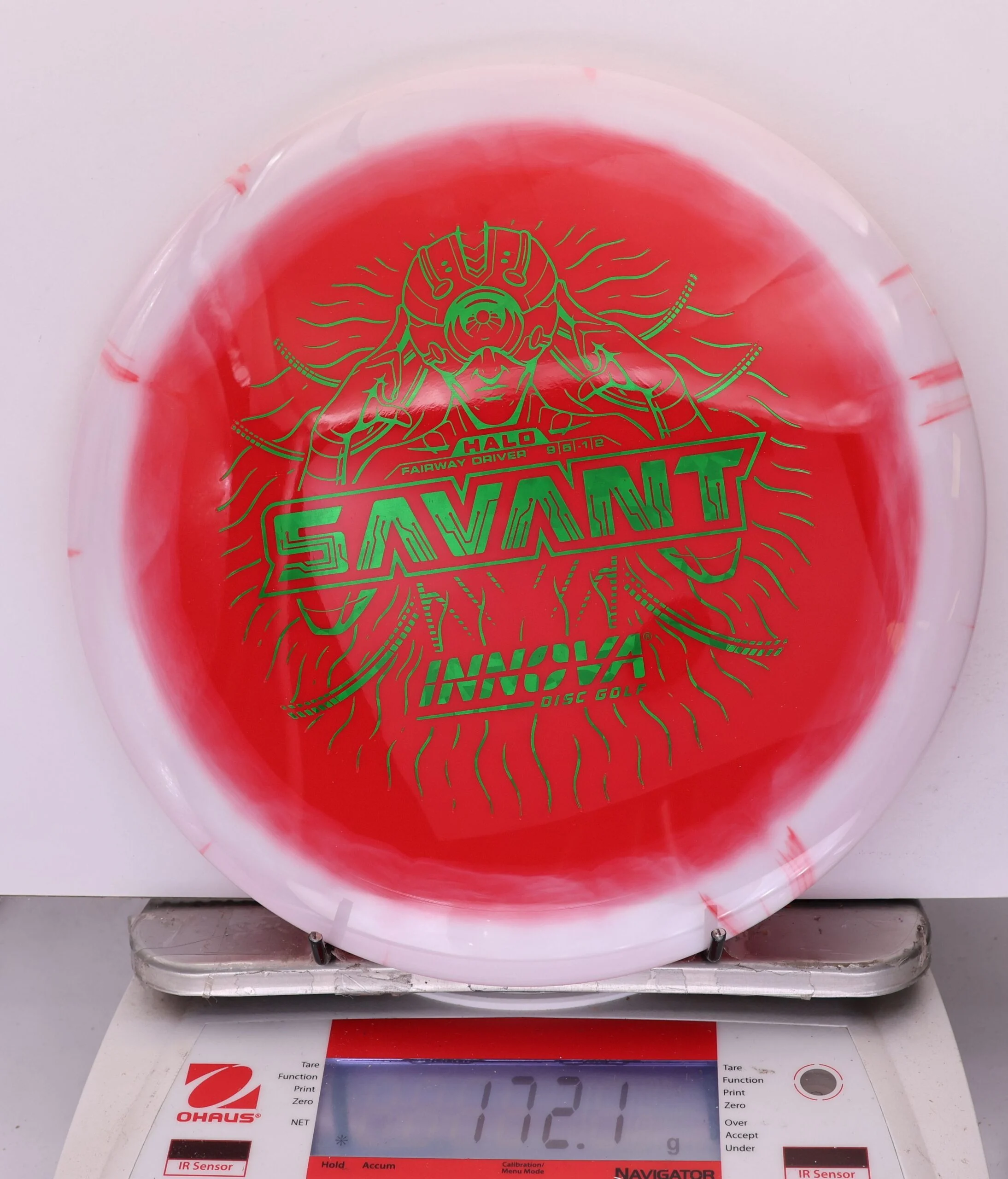 924030 Halo Star Savant - #864 White-Red, 172