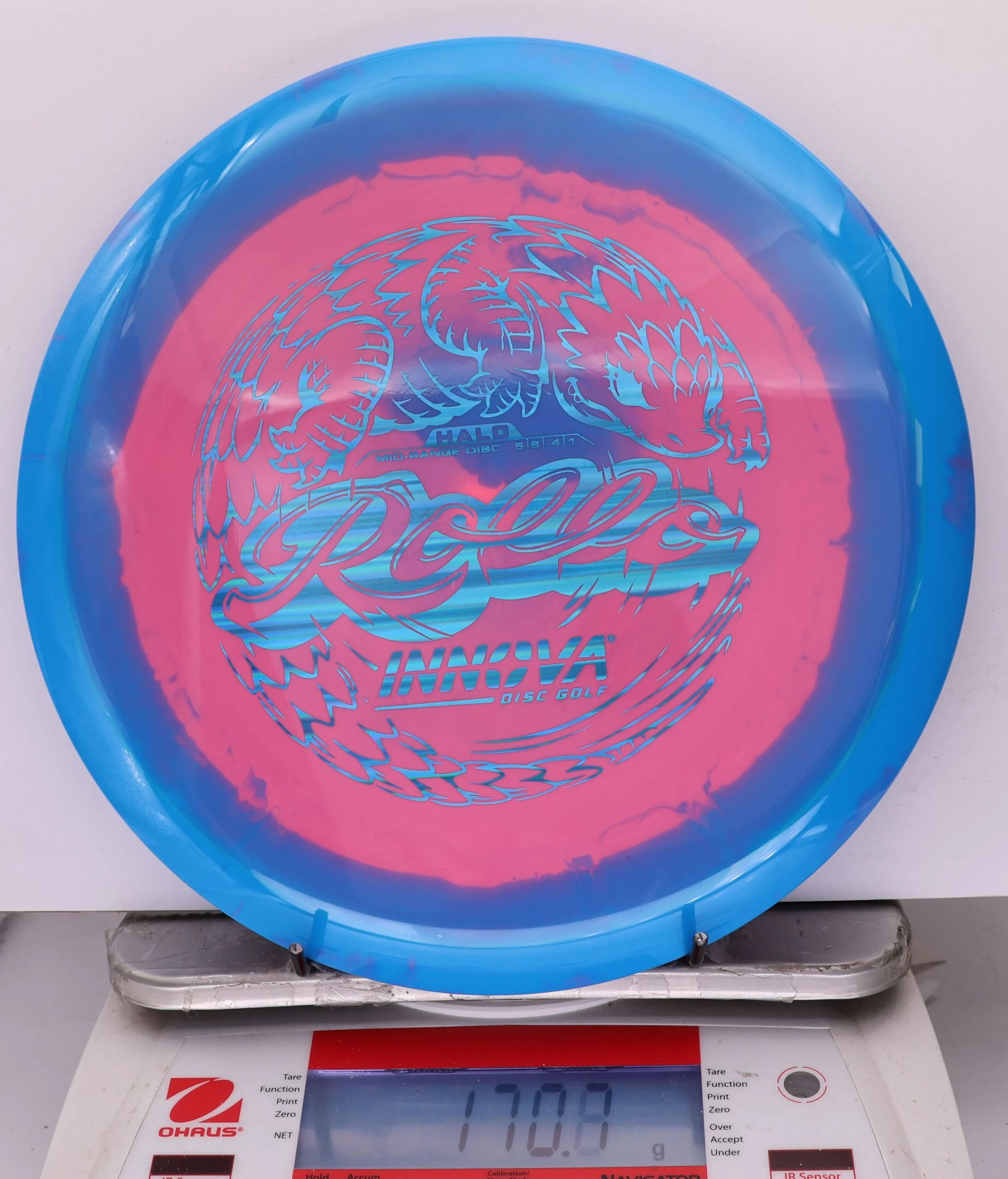 924098 Halo Star Rollo - #862 Blue-Pink, 171