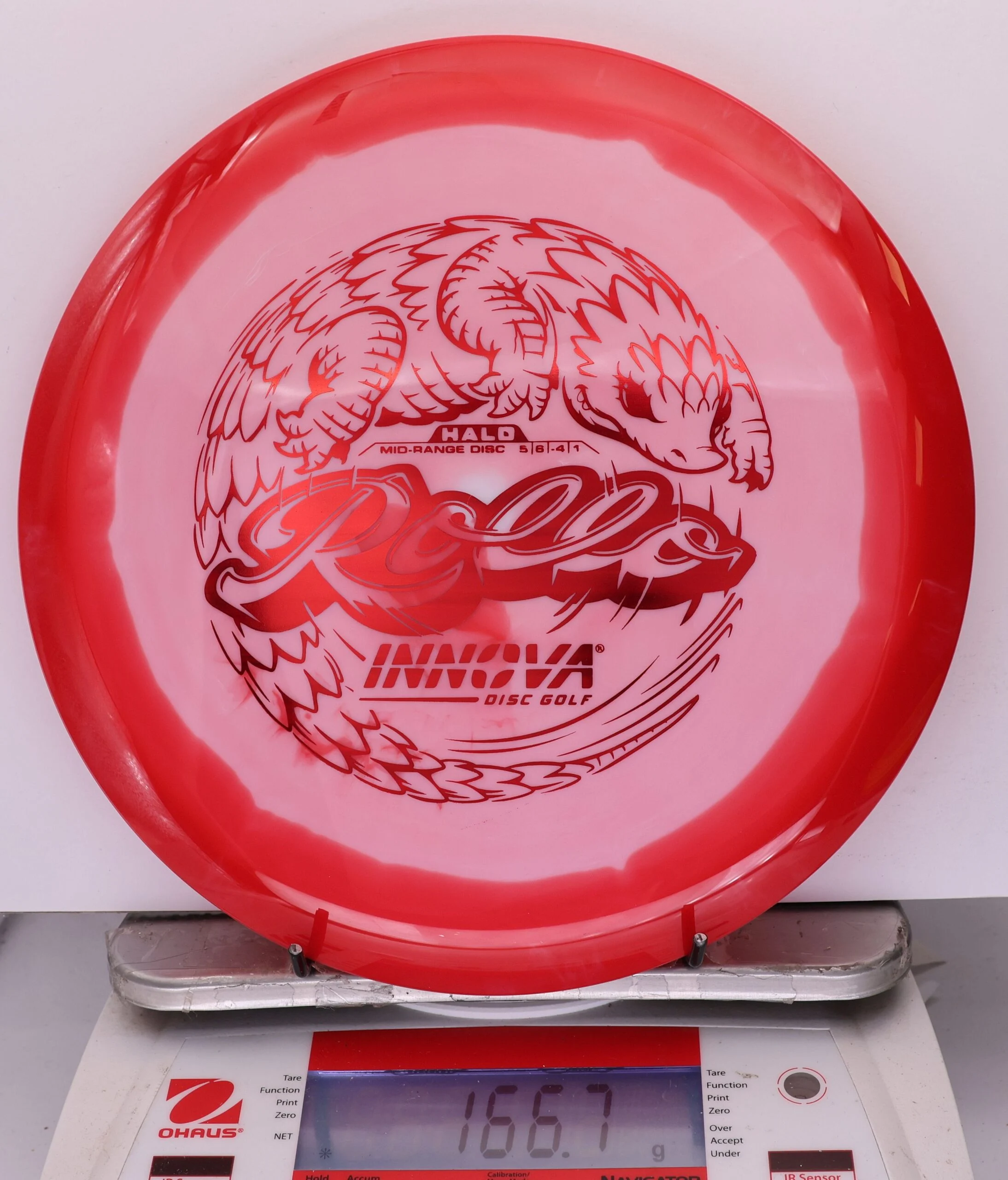 924108 Halo Star Rollo - #867 Red-White, 167