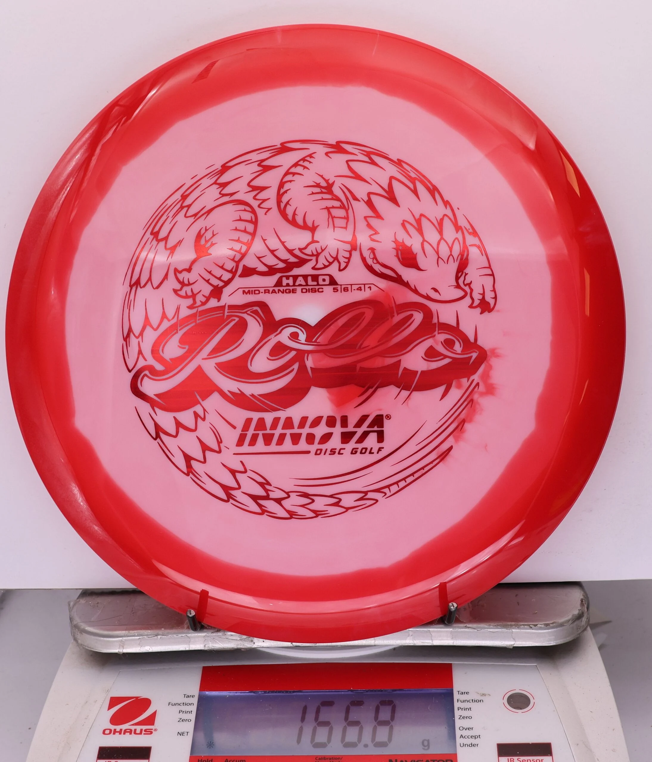 924109 Halo Star Rollo - #868 Red-White, 167
