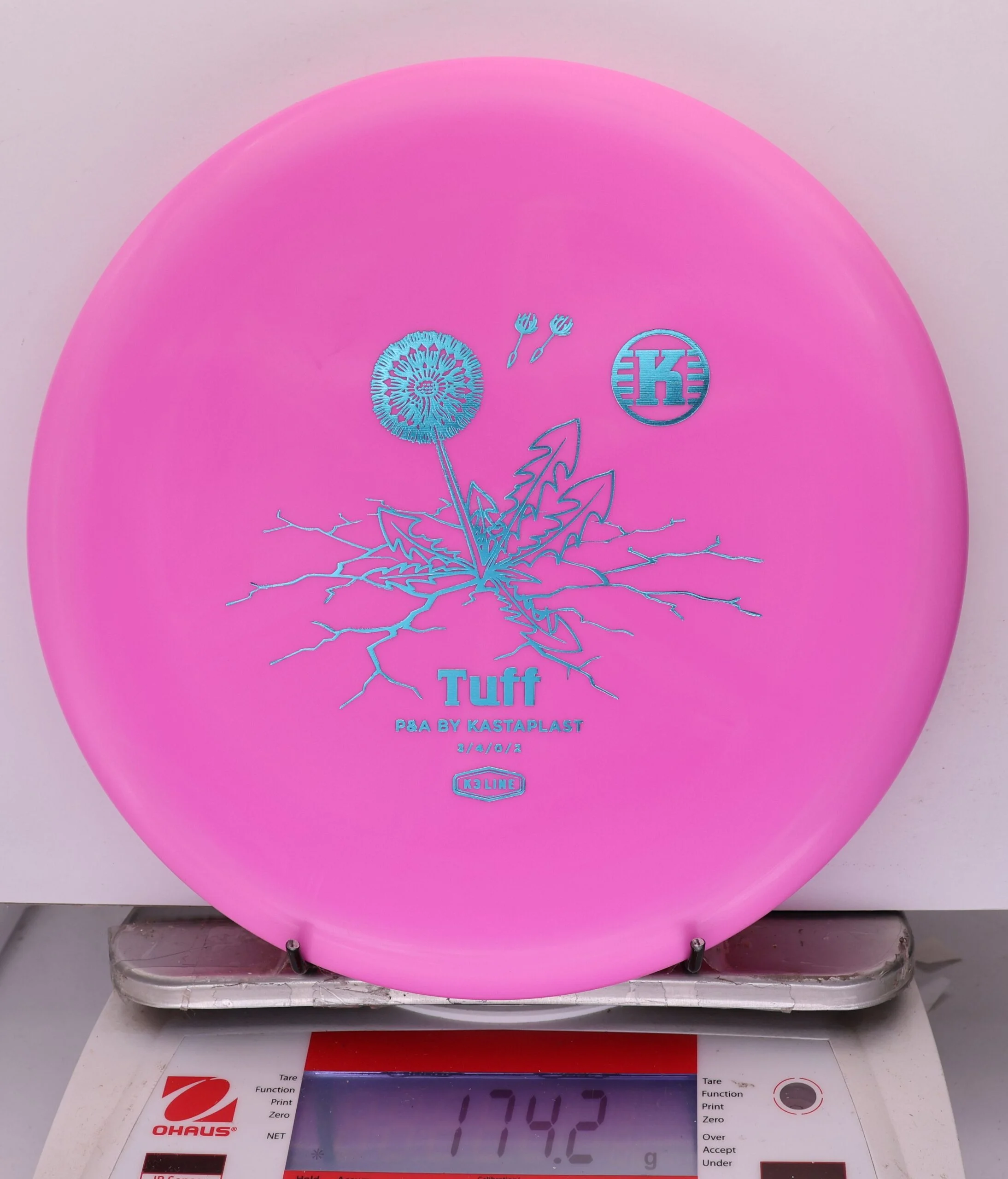 925038 K3 Tuff - #205 Pink, 174