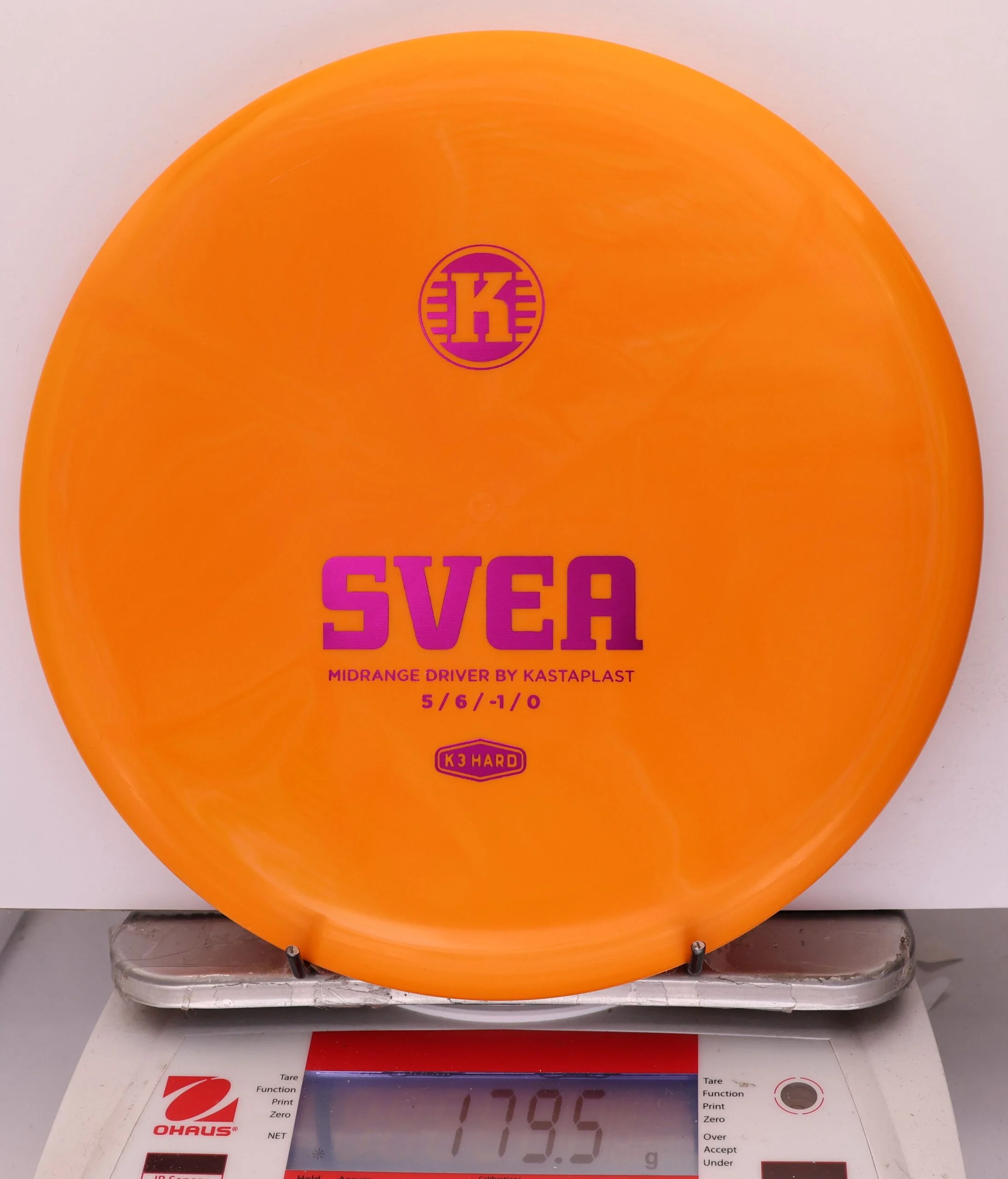 925058 K3 Hard Svea - #204 Orange, 180