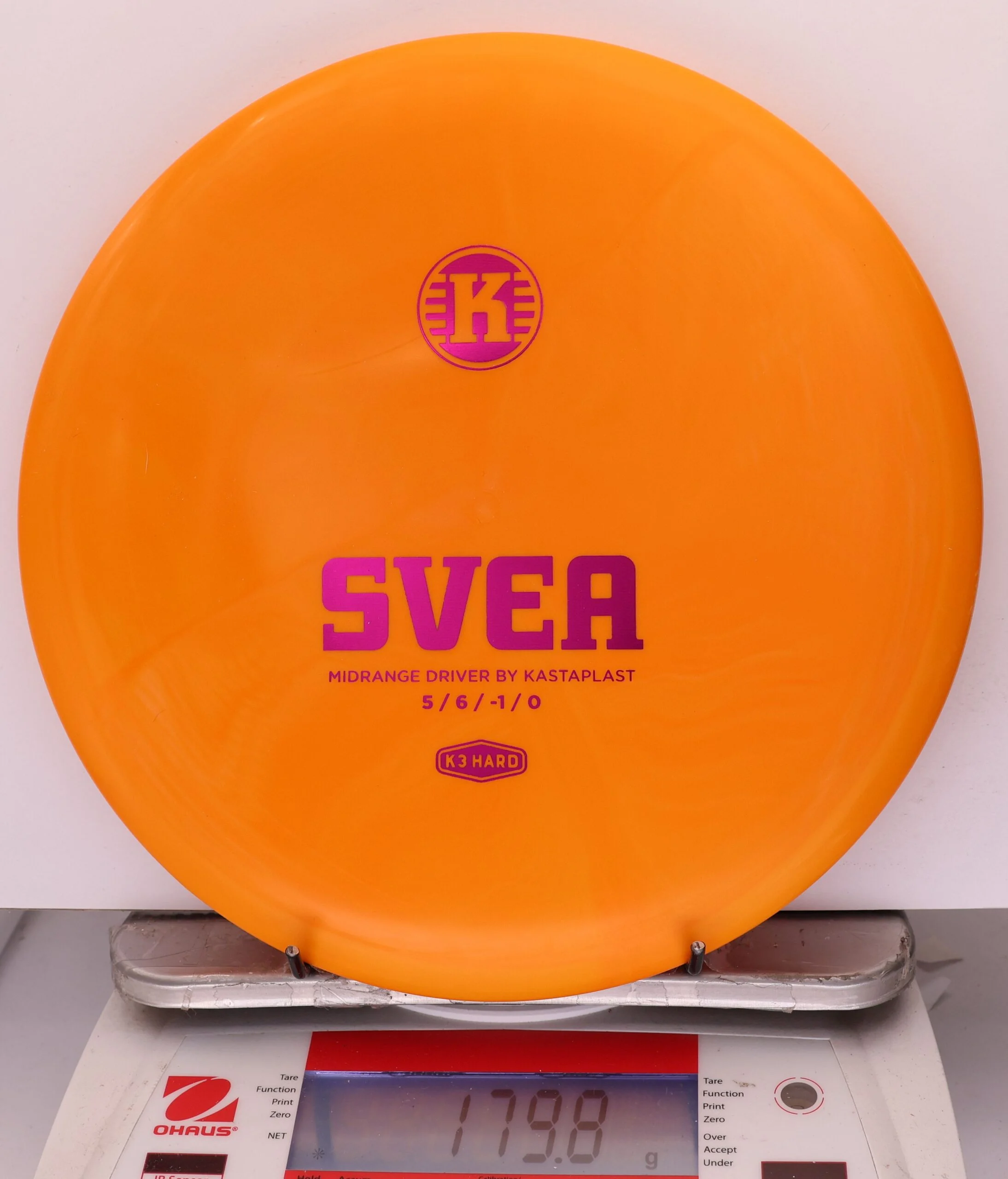 925064 K3 Hard Svea - #207 Orange, 180
