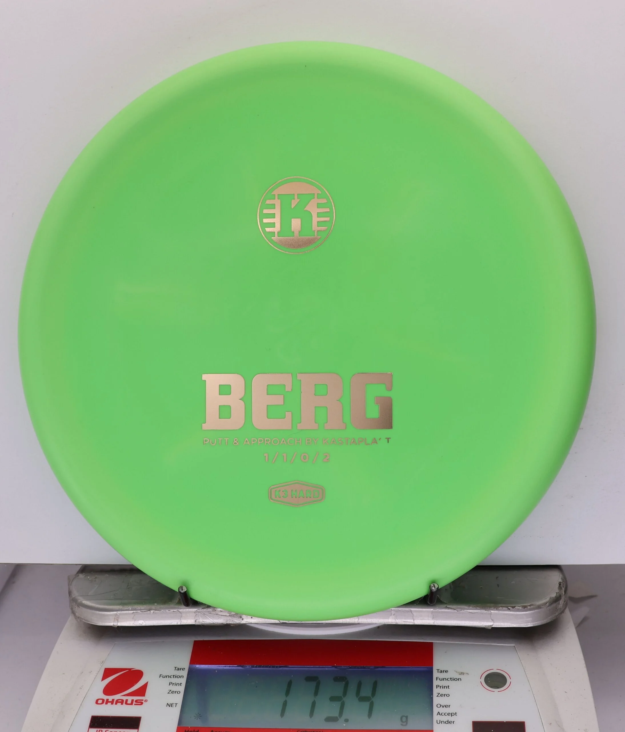 925077 K3 Hard Berg - #200 LimeGreen, 173