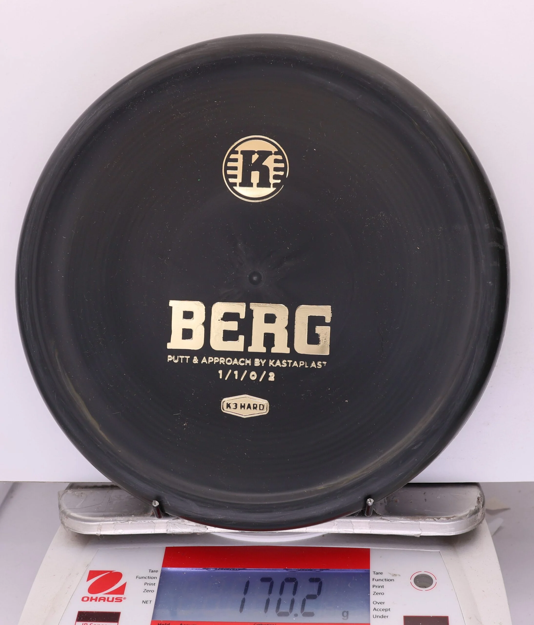 925085 K3 Hard Berg - #206 Black, 170