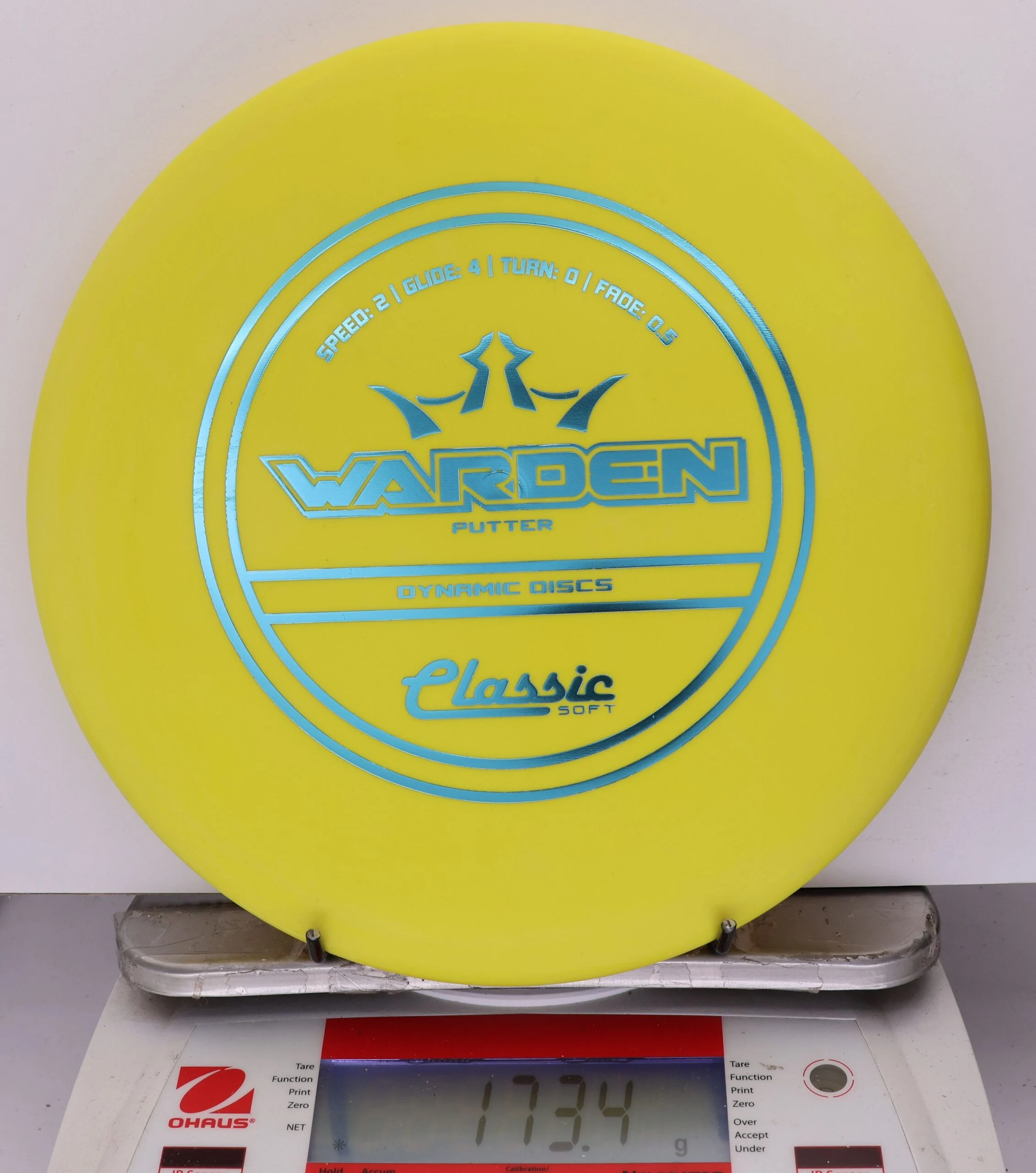 925457 Classic Soft Warden - #206 Yellow, 173