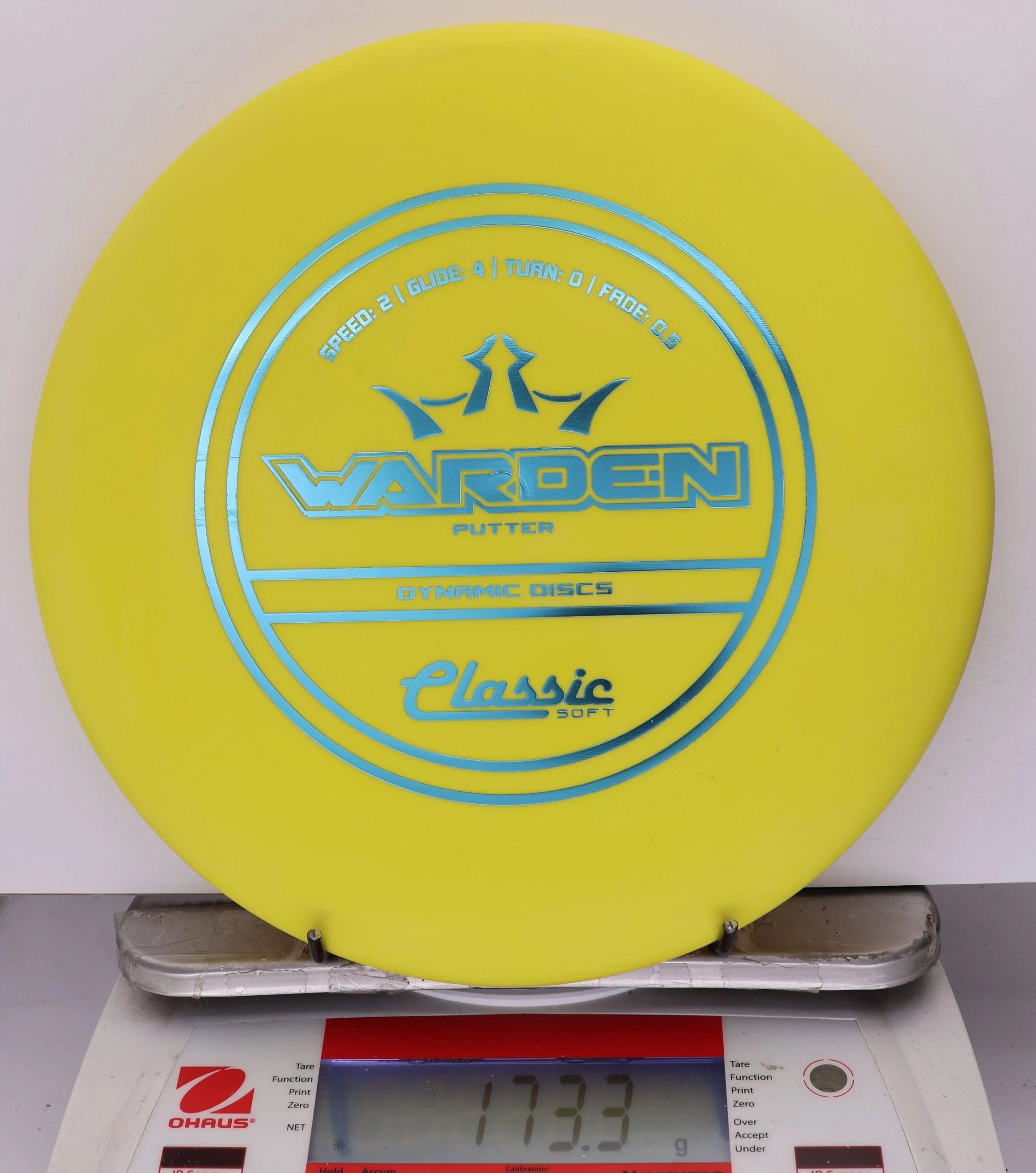 925458 Classic Soft Warden - #207 Yellow, 173