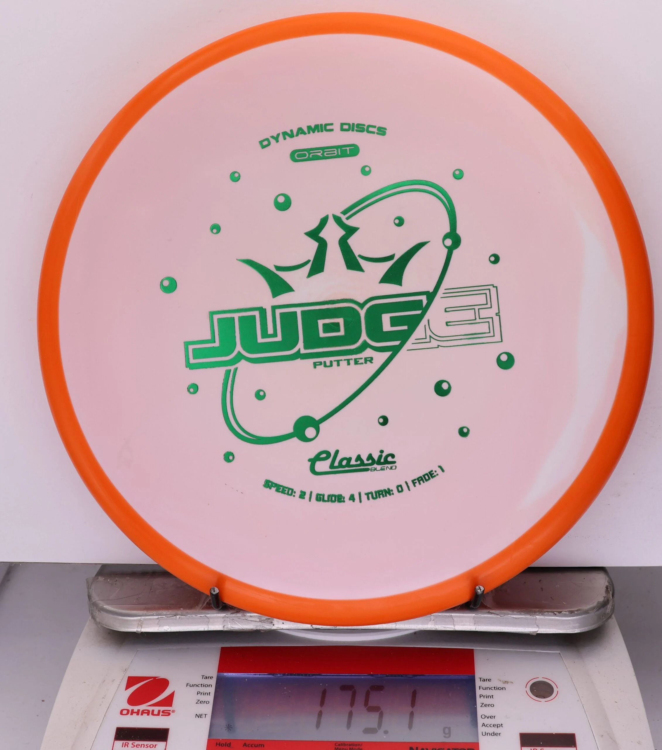 925624 Classic Blend Orbit Judge - #204 Orange-White, 175