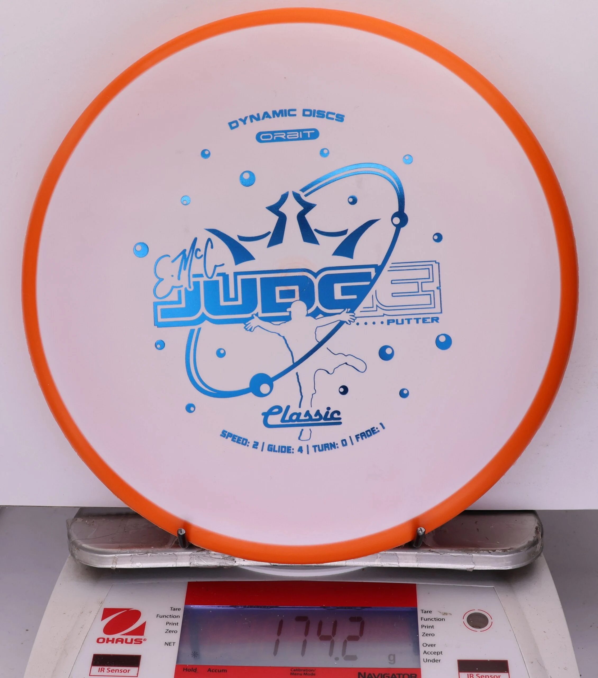925673 Classic Orbit EMac Judge - #203 Orange-White, 174