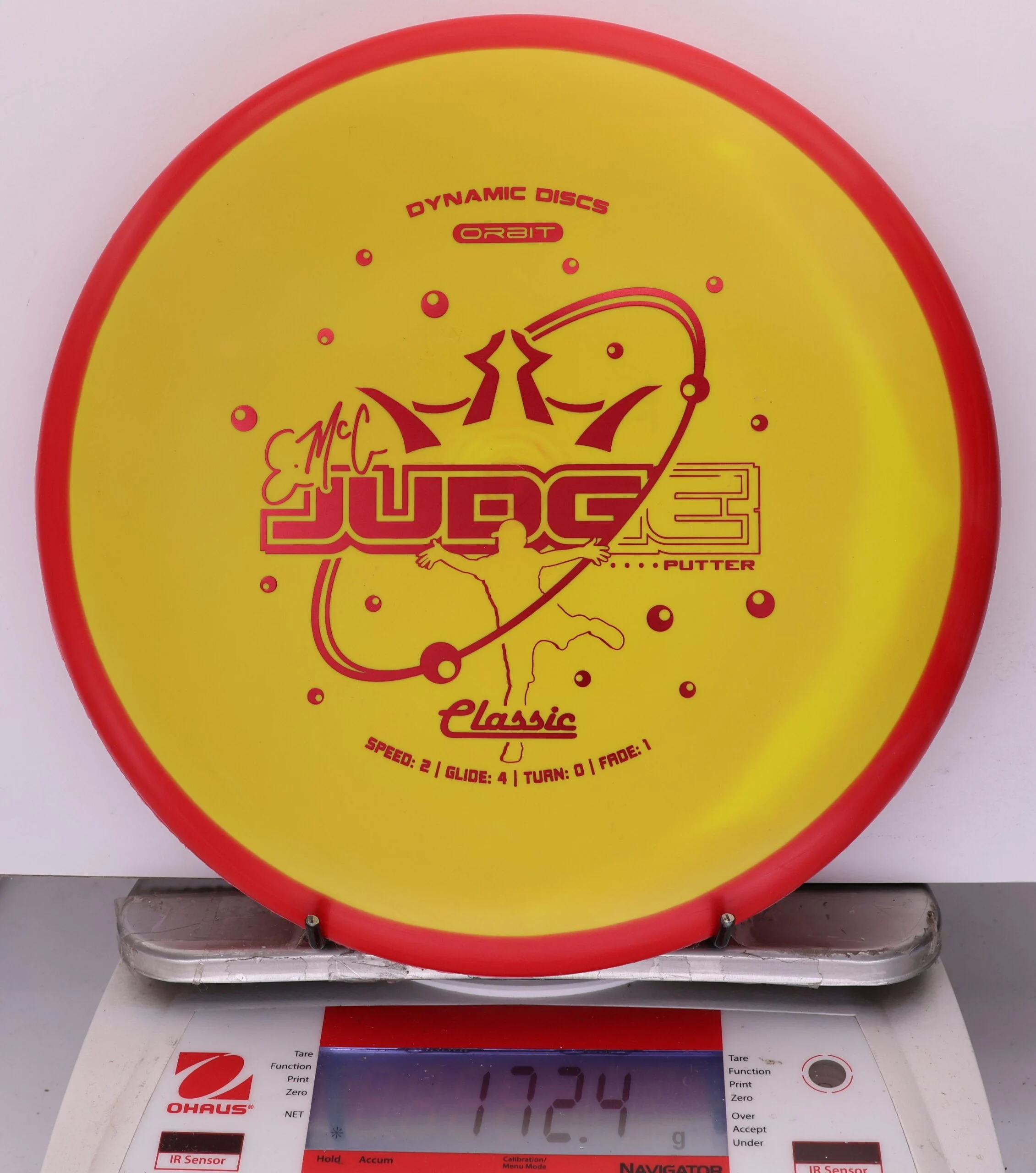925676 Classic Orbit EMac Judge - #205 Red-Yellow, 172