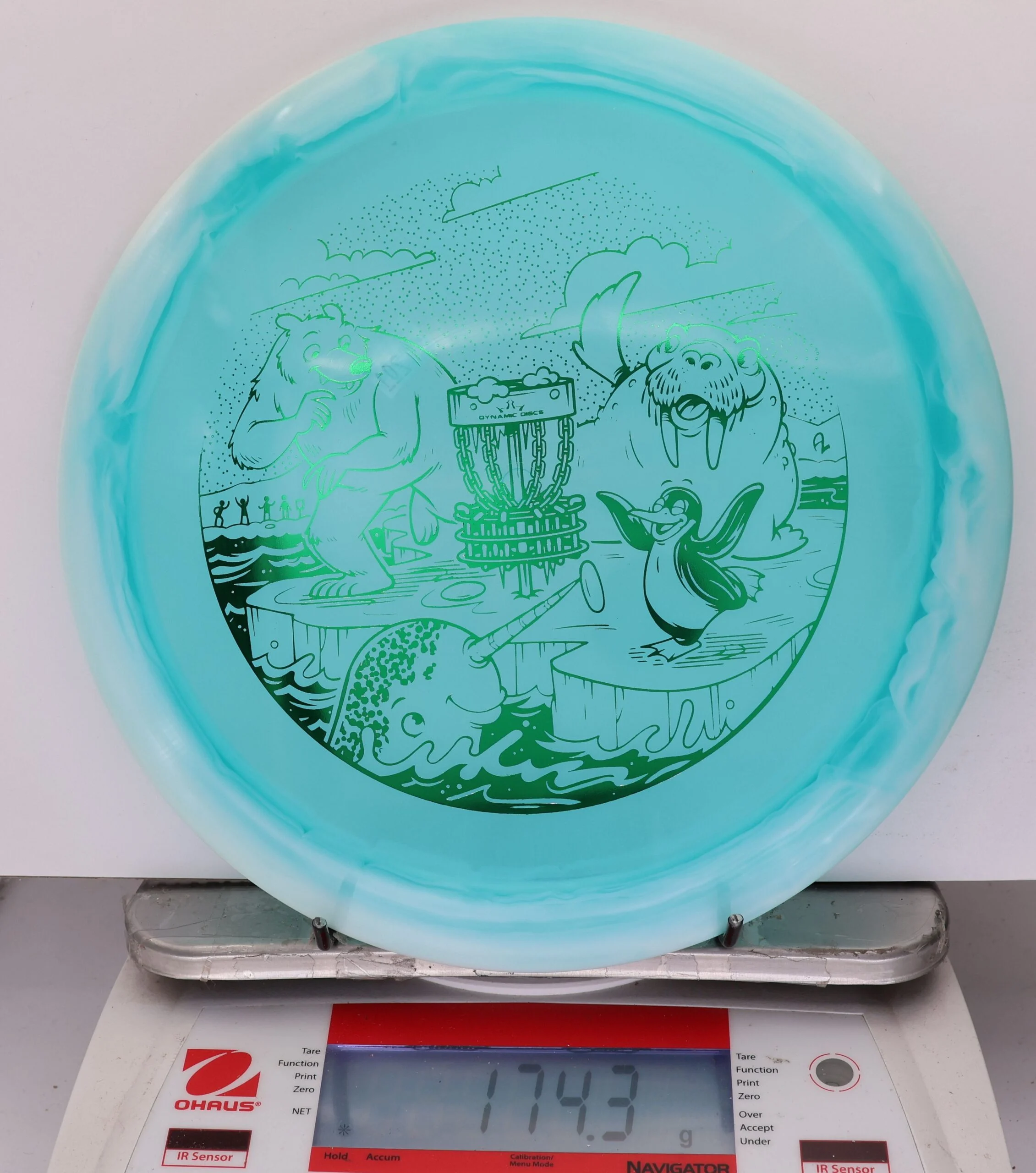 925994 Lucid Ice Orbit Escape, Polar Party - #201 White-Aqua, 174