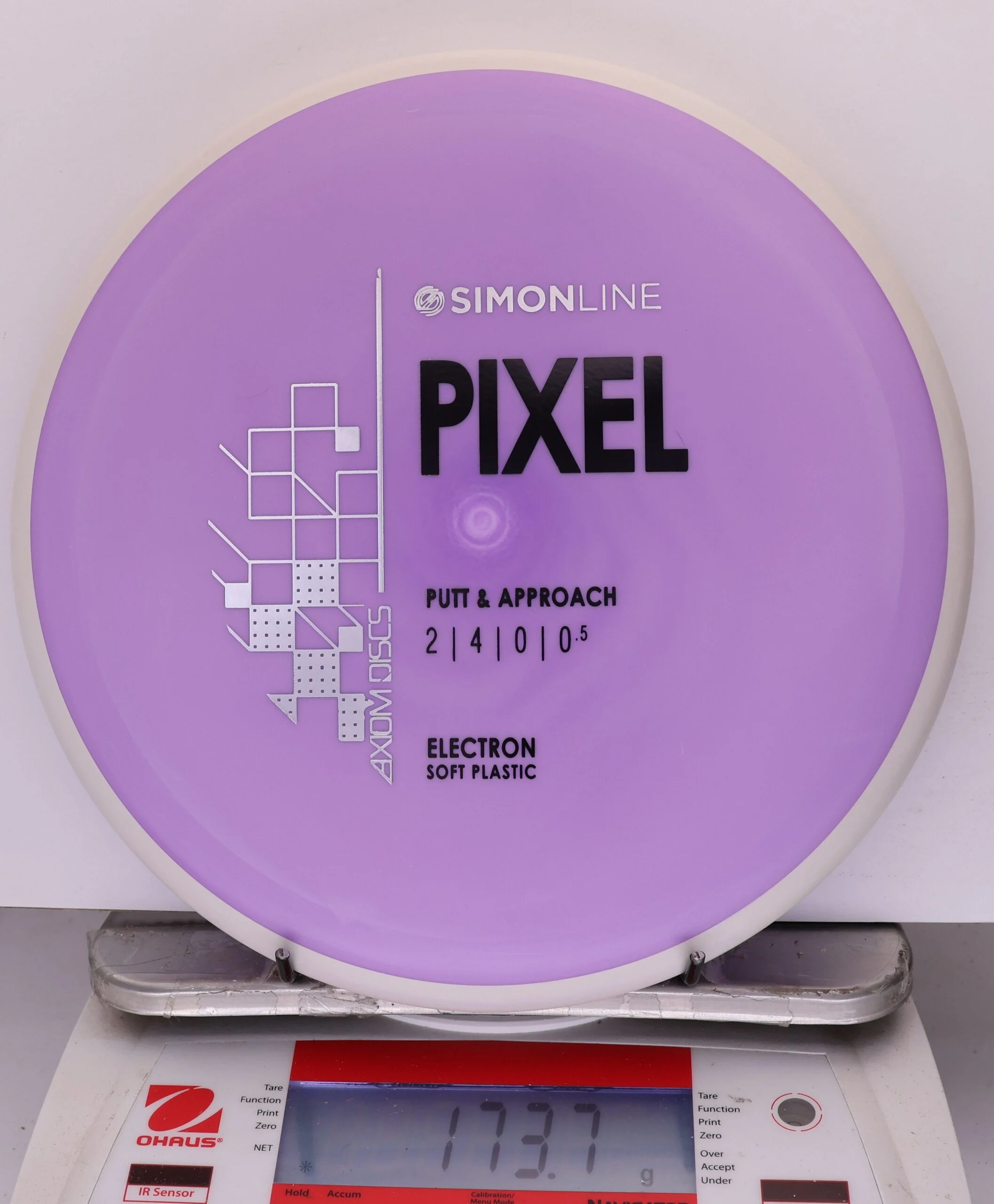 926608 Simon Line Electron Soft Pixel - #37 White-Purple, 174