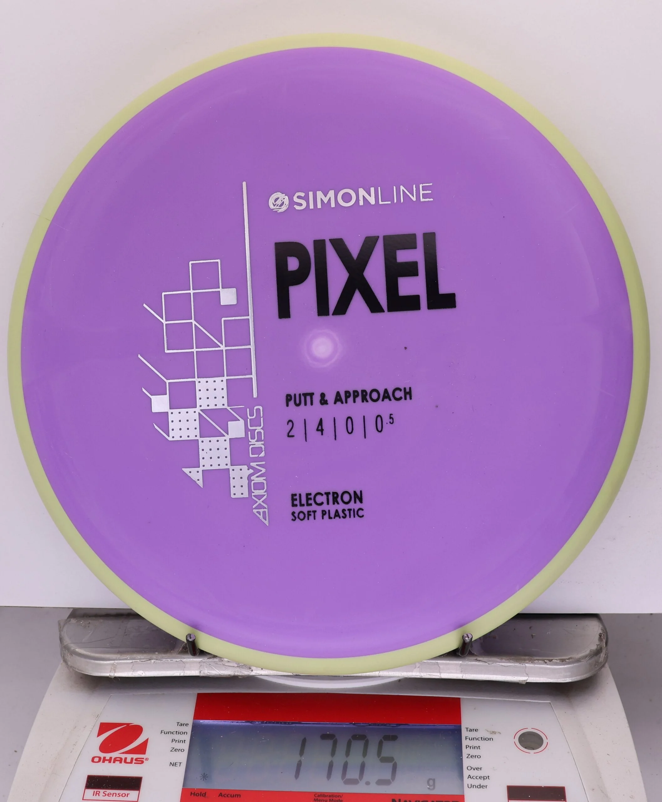 926617 Simon Line Electron Soft Pixel - #39 Yellow-Purple, 171