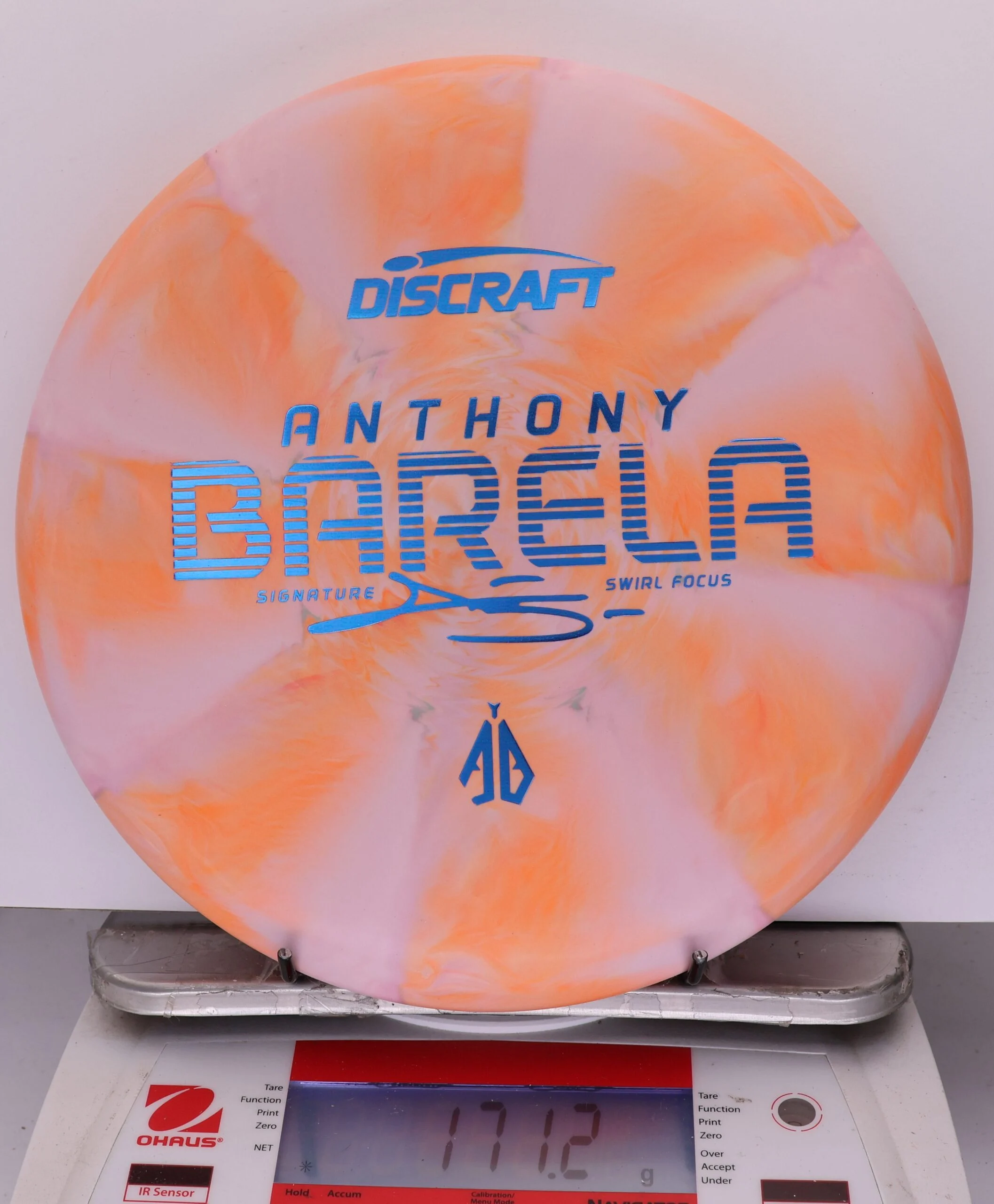 926727 Crazy Tuff Swirl Focus, Anthony Barela - #201 OrangePink, 171