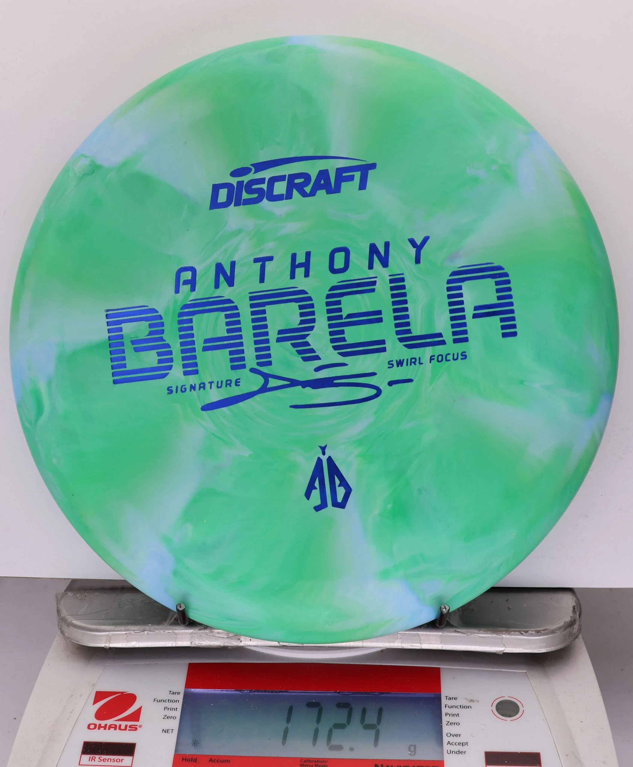 926738 Crazy Tuff Swirl Focus, Anthony Barela - #205 GreenBlue, 172