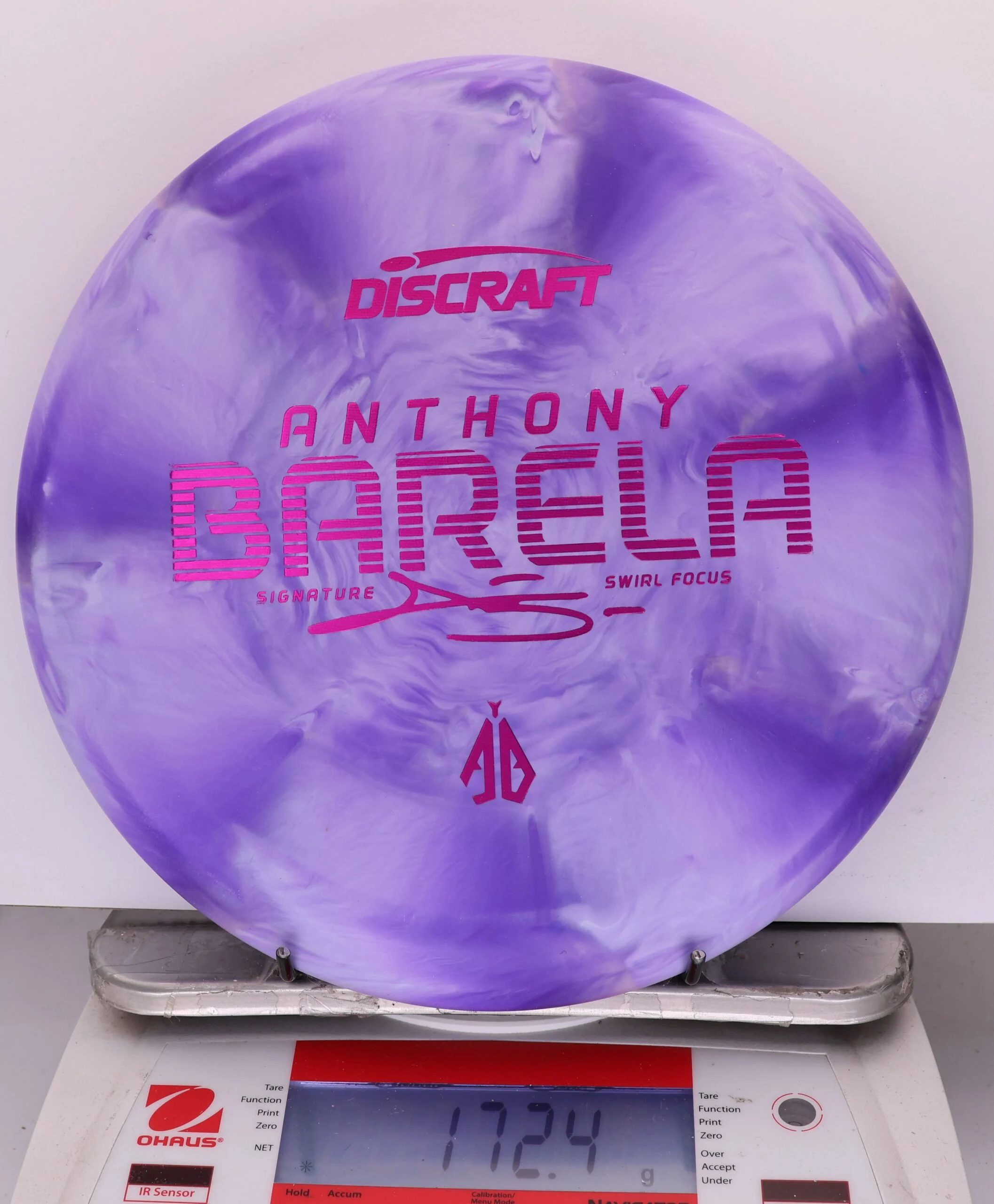 926739 Crazy Tuff Swirl Focus, Anthony Barela - #206 Purple, 172