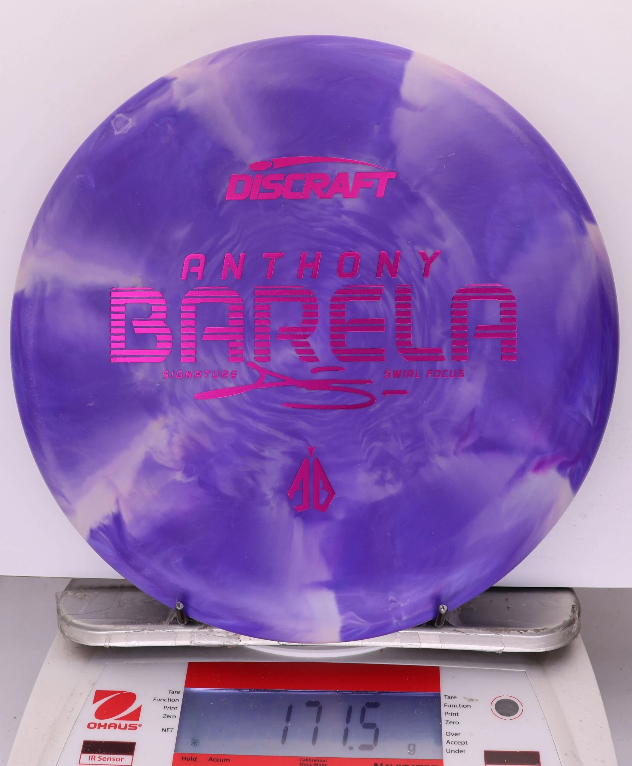 926740 Crazy Tuff Swirl Focus, Anthony Barela - #207 Purple, 172