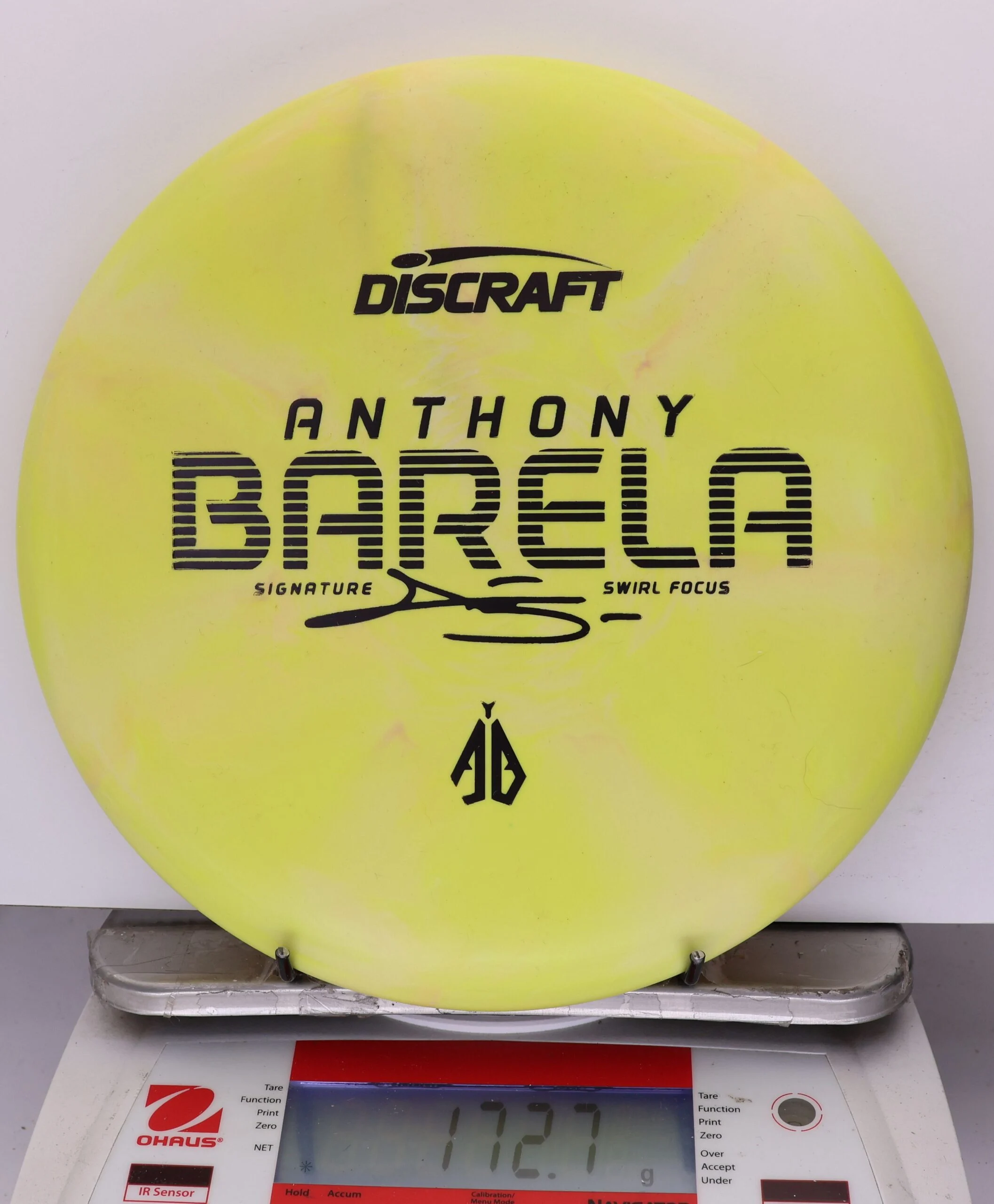 926741 Crazy Tuff Swirl Focus, Anthony Barela - #208 Yellow, 173