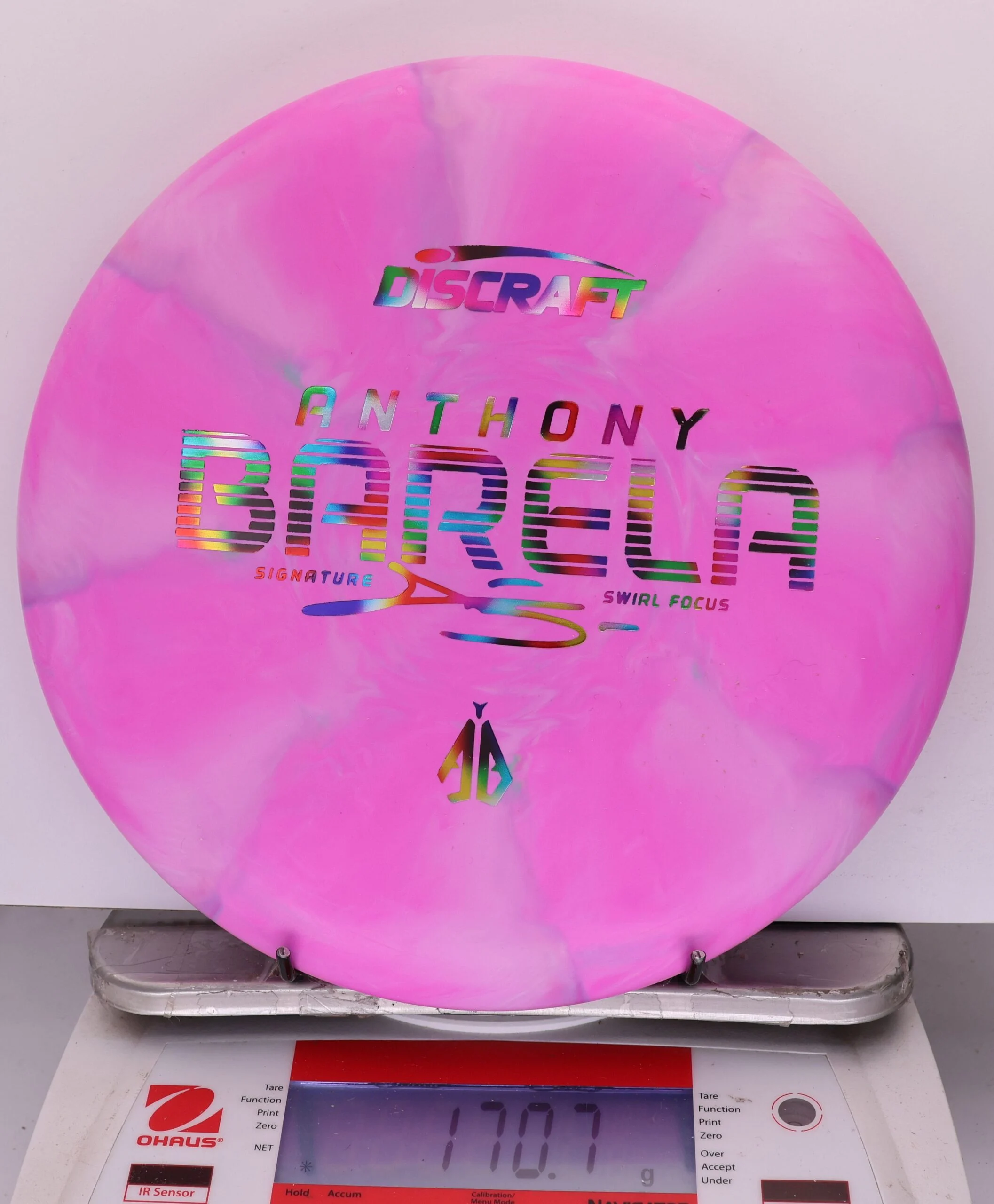 926750 Crazy Tuff Swirl Focus, Anthony Barela - #210 Pink, 171