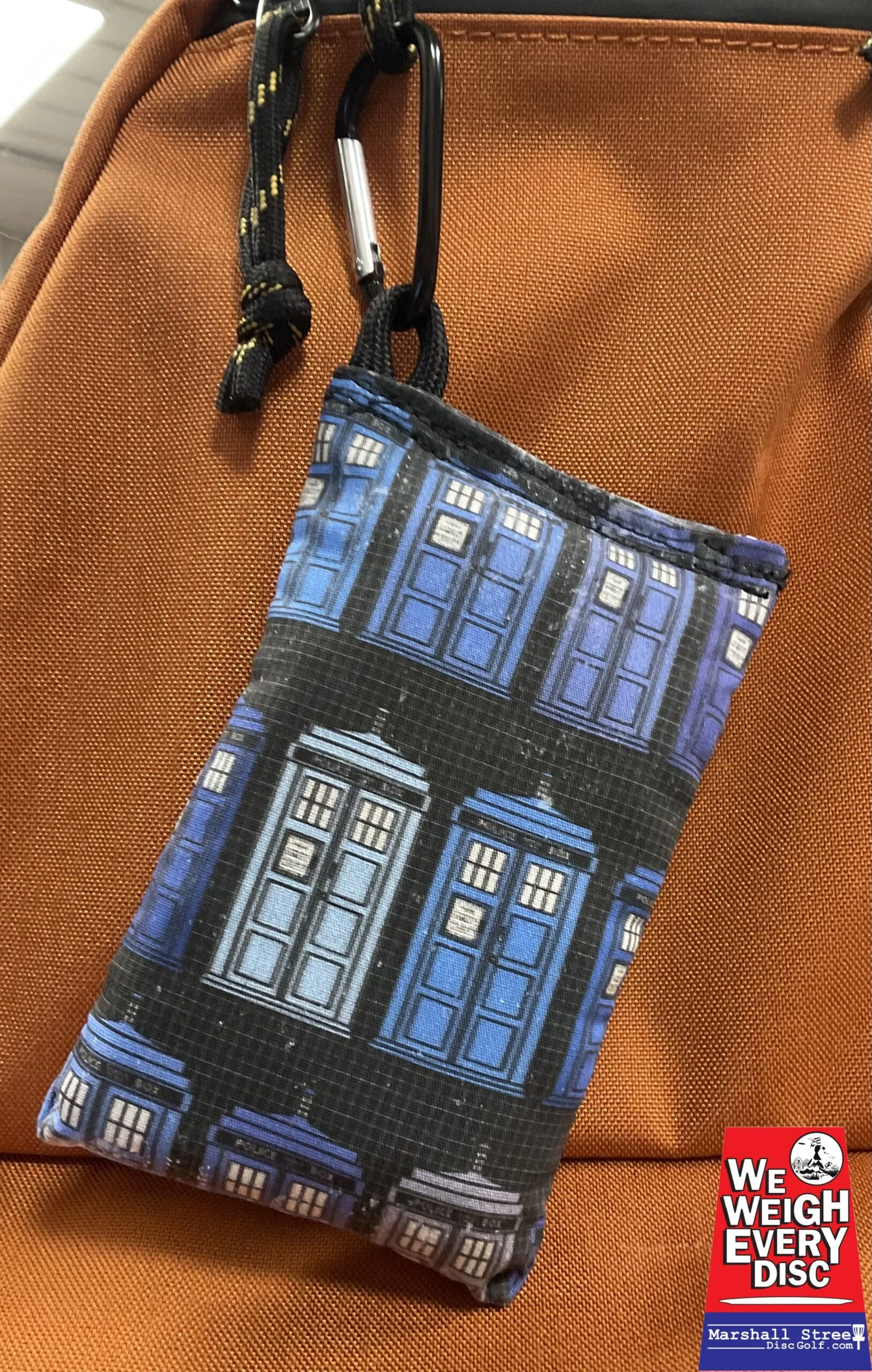 927972 Chalky Bags with Carabiner - Police Call Box-BlackBlue, Chalky