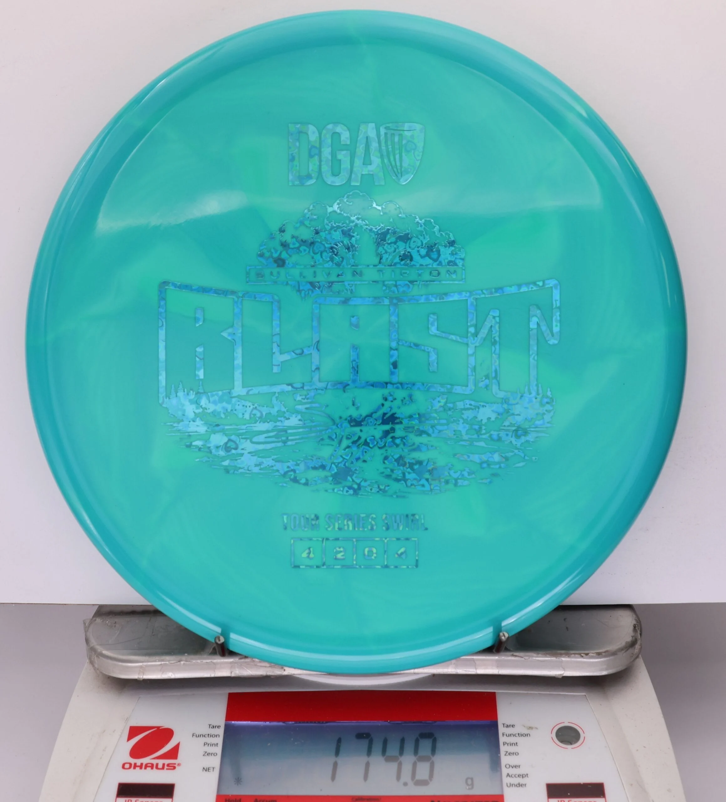 929524 TS Swirl Blast, Sullivan Tipton 2026 Tour Series - #298 Teal, 175