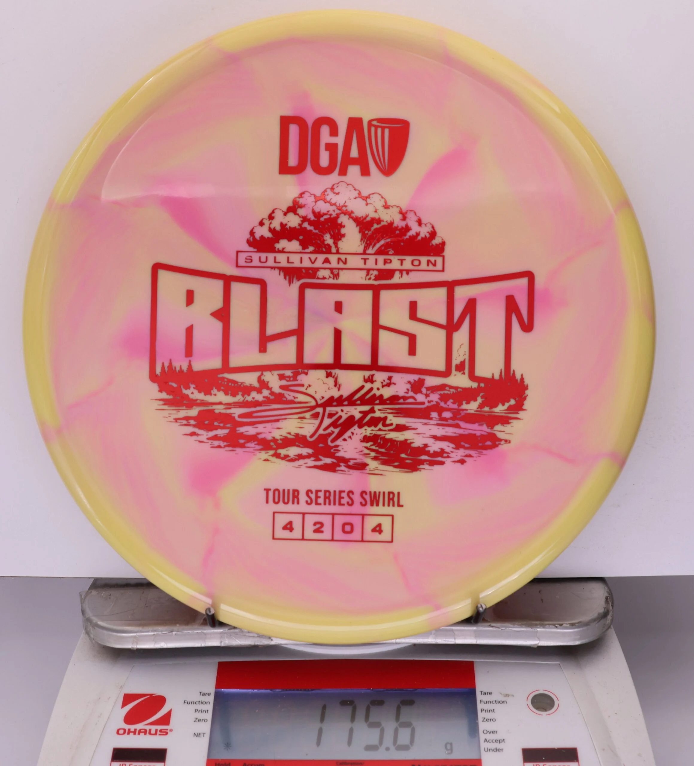 929527 TS Swirl Blast, Sullivan Tipton 2026 Tour Series - #301 YellowPink, 176