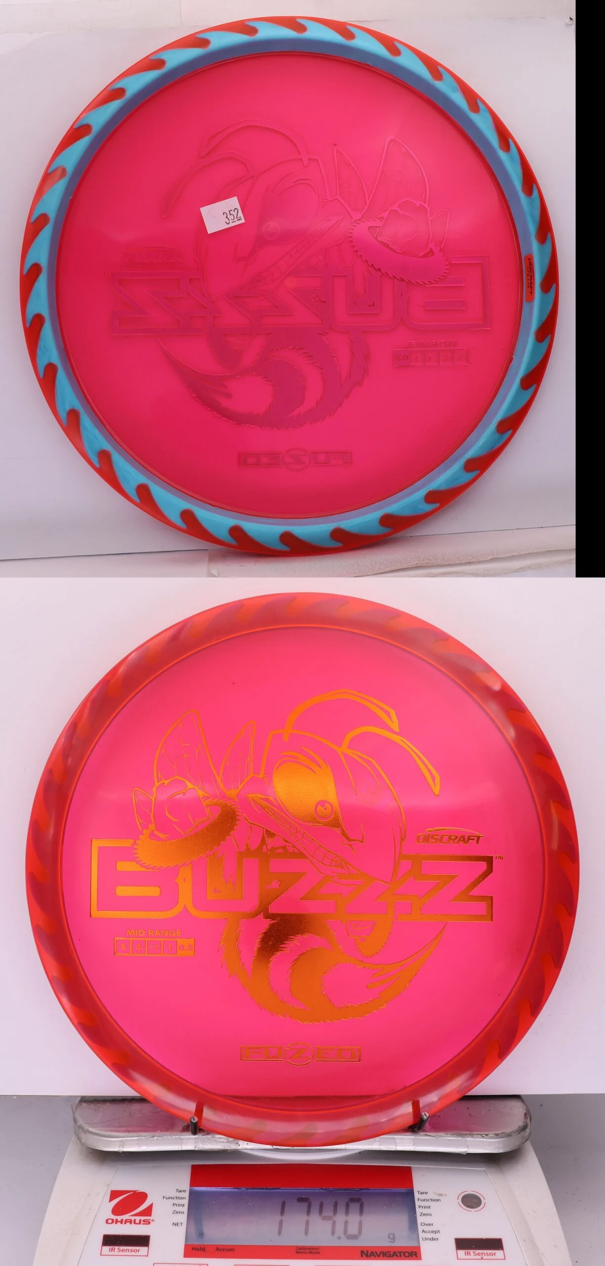 928290 FuZed Line Buzzz, Buzzzsaw - #352 Red-Blue, 174