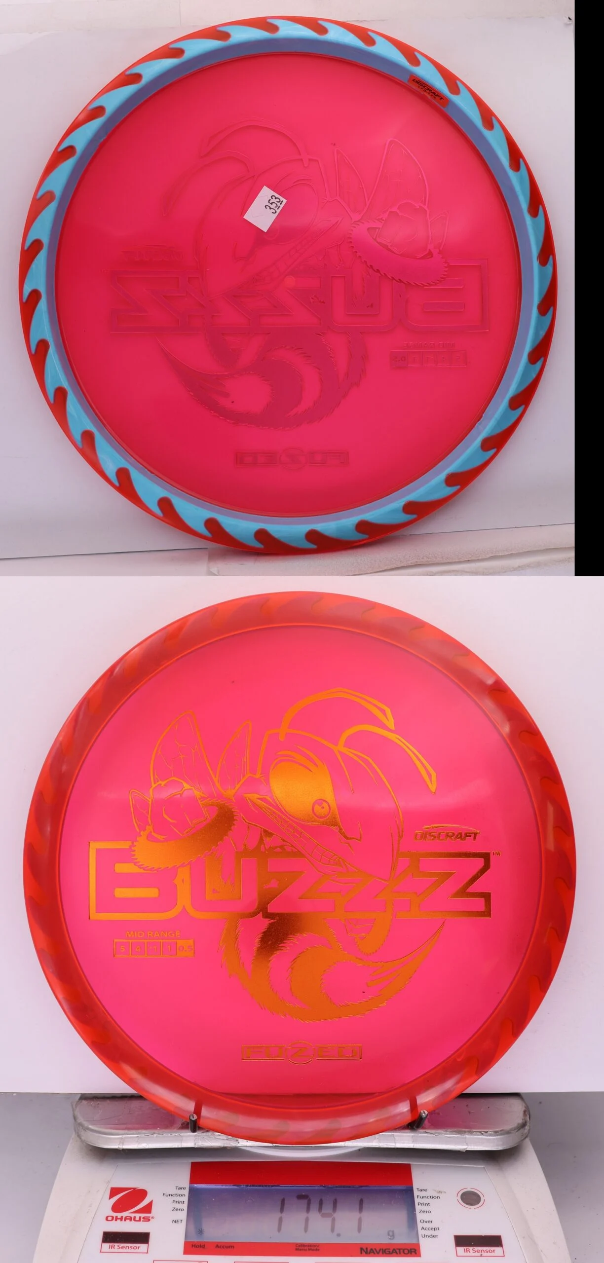 928291 FuZed Line Buzzz, Buzzzsaw - #353 Red-Blue, 174