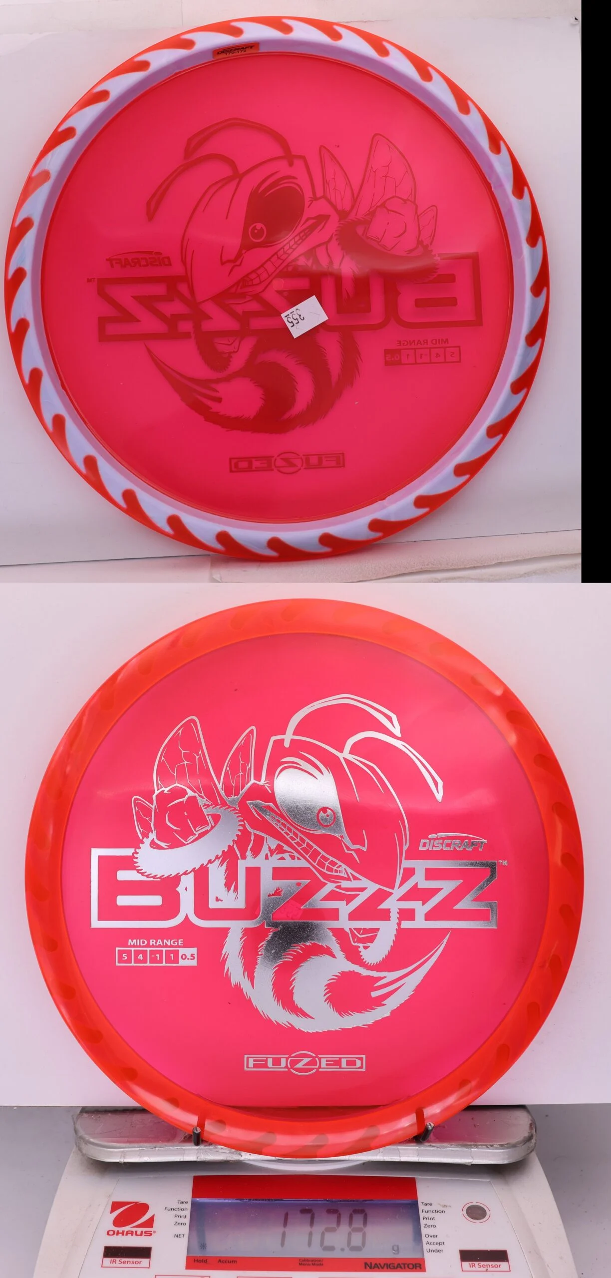 928318 FuZed Line Buzzz, Buzzzsaw - #355 Red-LtPurple, 173