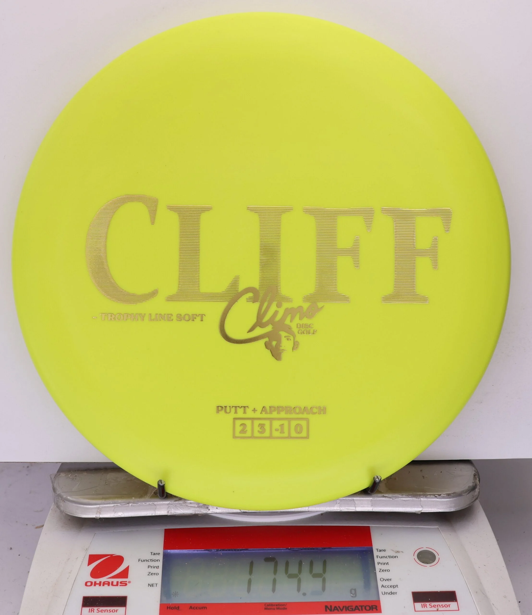 928539 Trophy Line Soft Cliff - #286 Yellow, 174