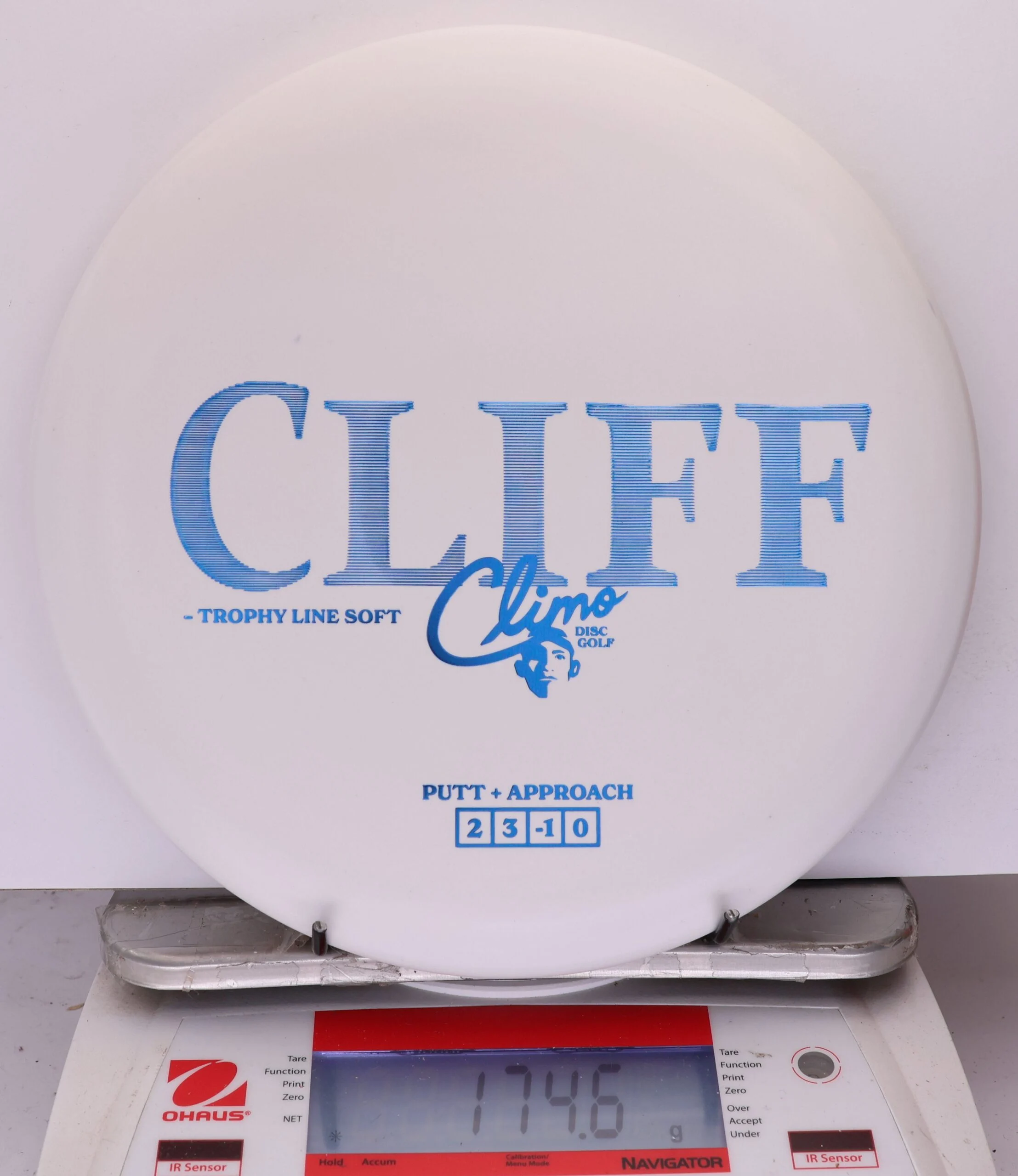 928614 Trophy Line Soft Cliff - #301 White, 175