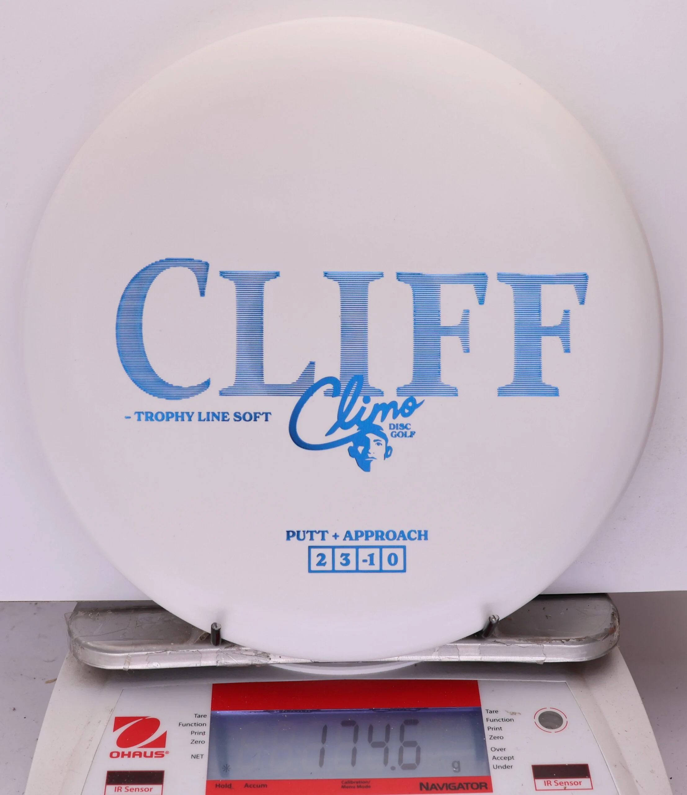 928615 Trophy Line Soft Cliff - #302 White, 175