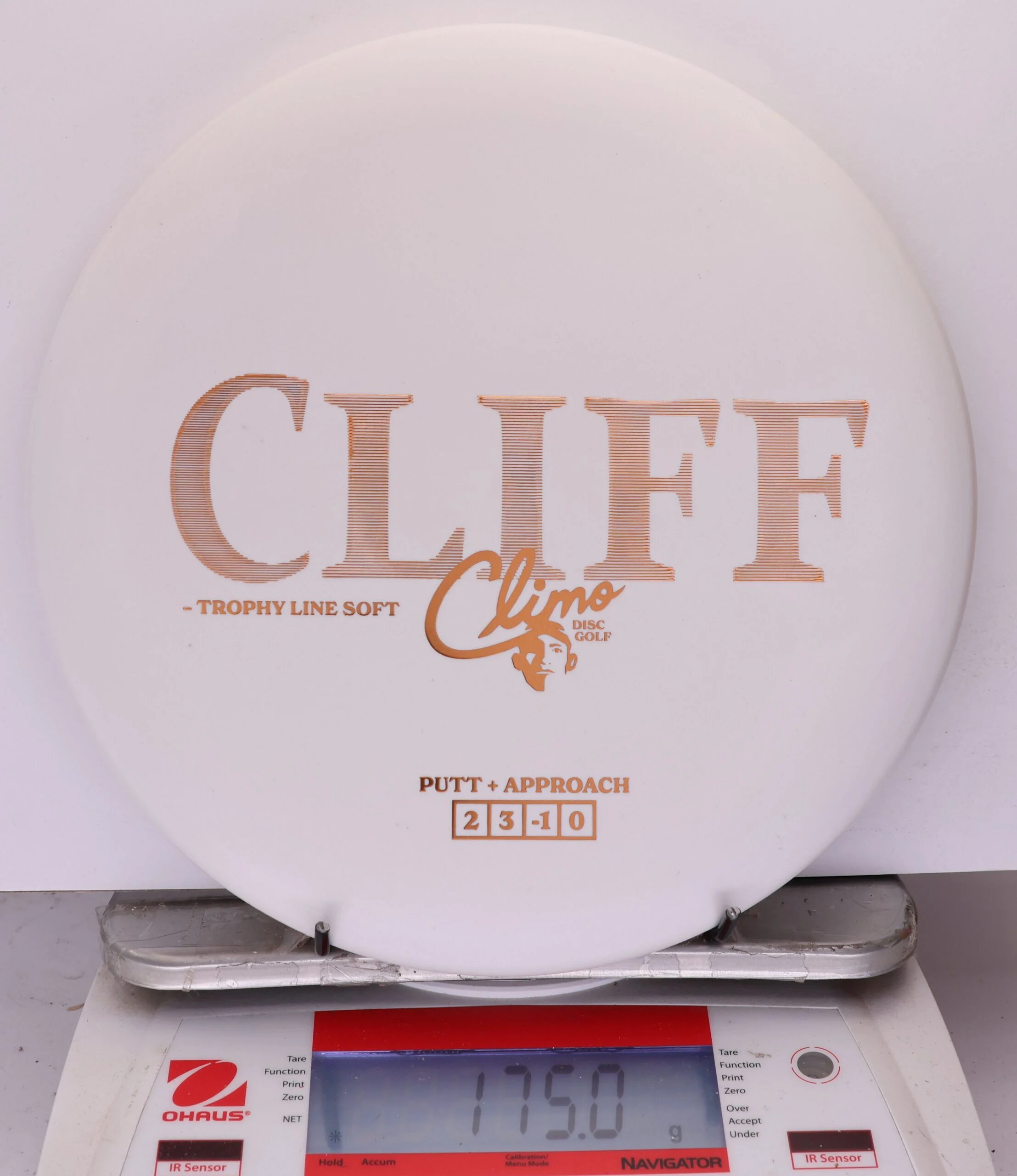 928616 Trophy Line Soft Cliff - #303 White, 175