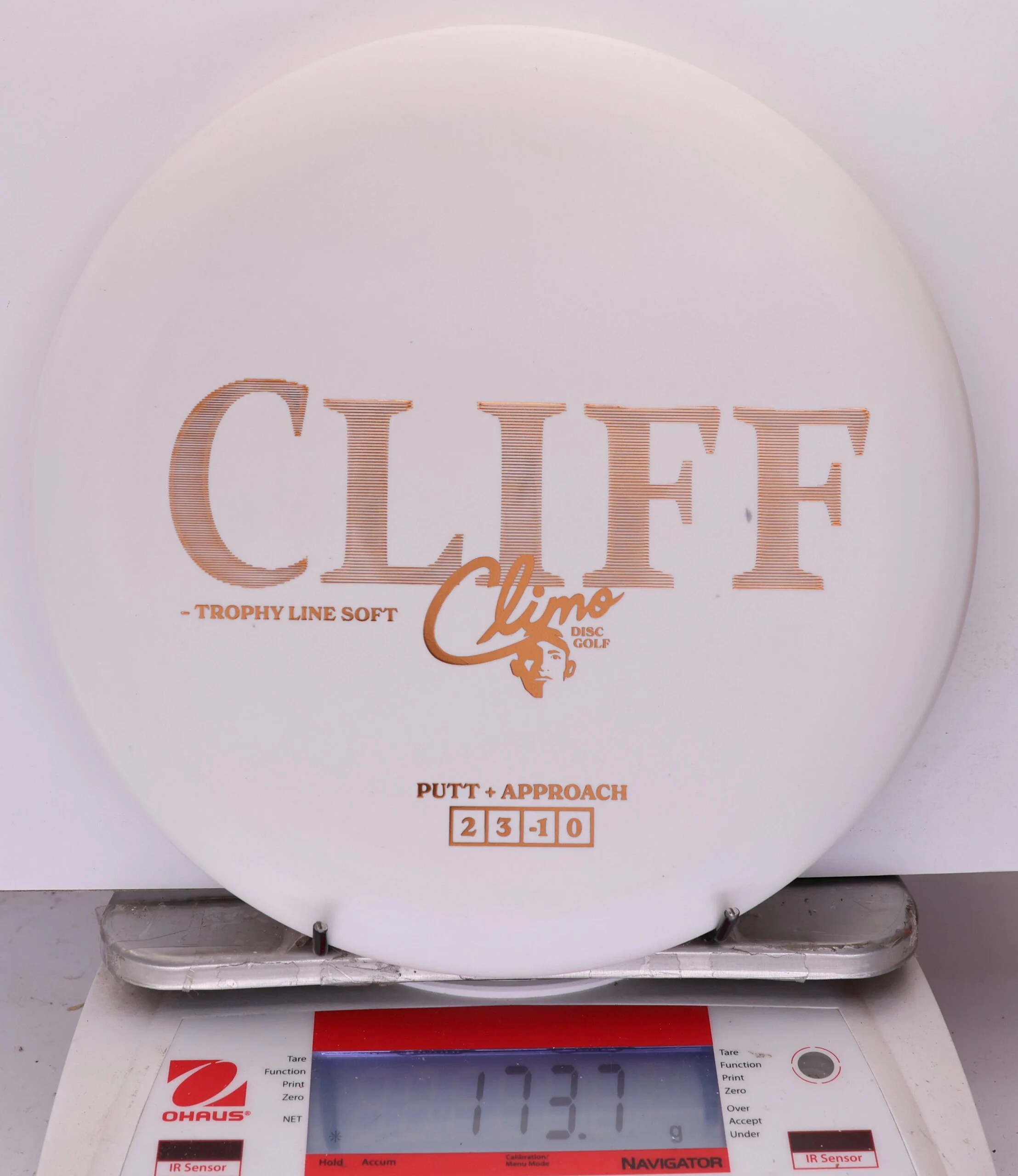 928617 Trophy Line Soft Cliff - #304 White, 174