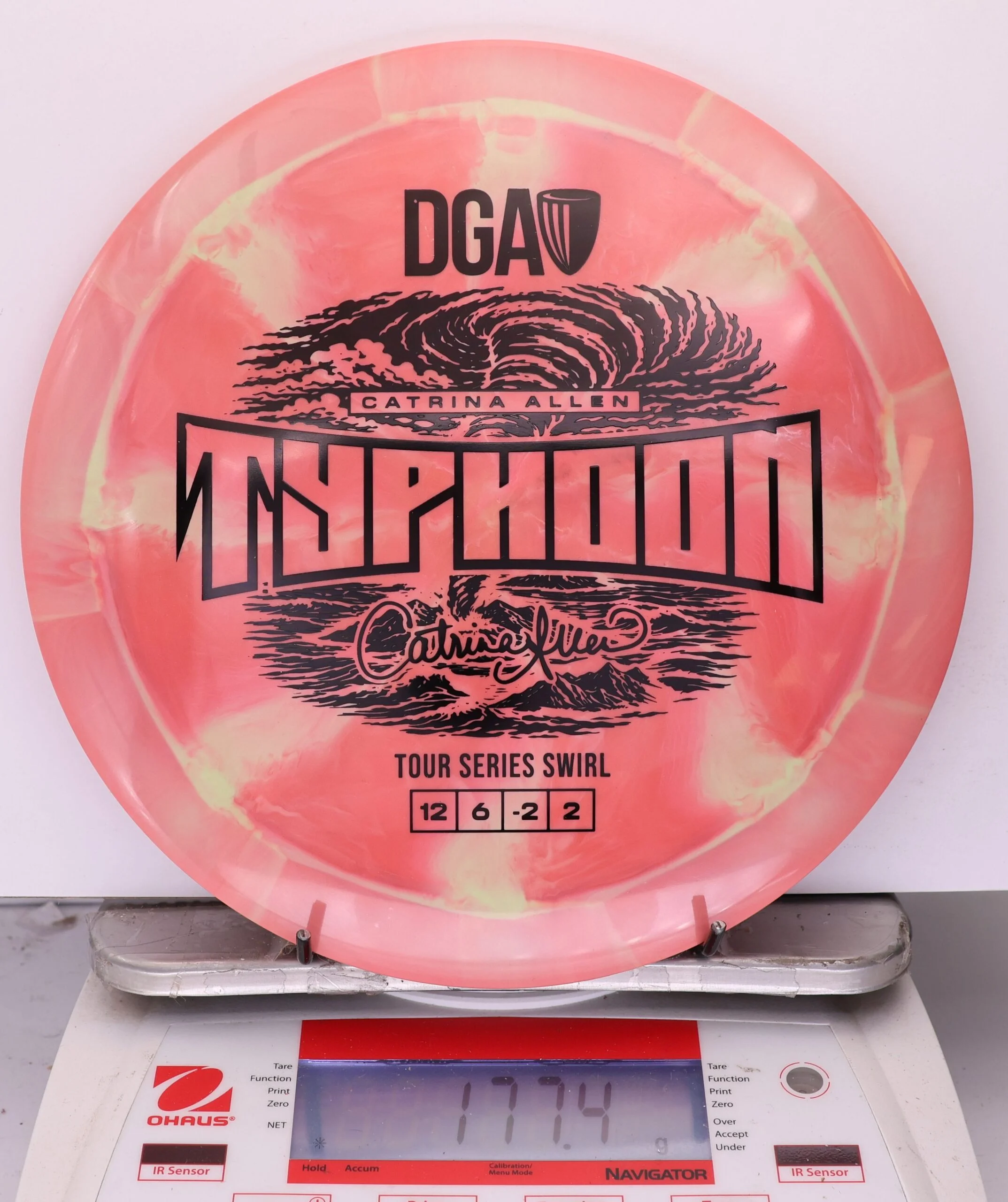 929105 TS Swirl Typhoon, Catrina Allen 2026 Tour Series - #293 RedOrangeYellow, 177