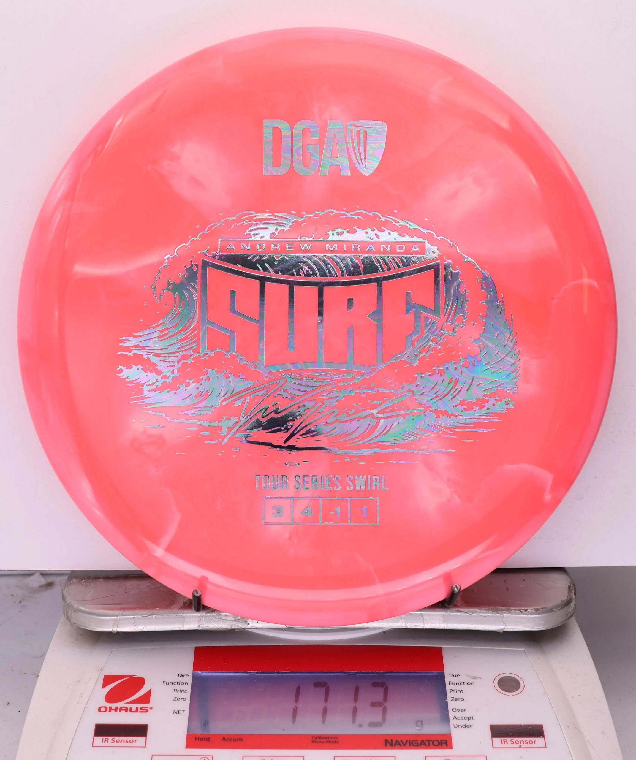 929125 TS Swirl Surf, Andrew Miranda 2026 Tour Series - #293 LtRed, 171