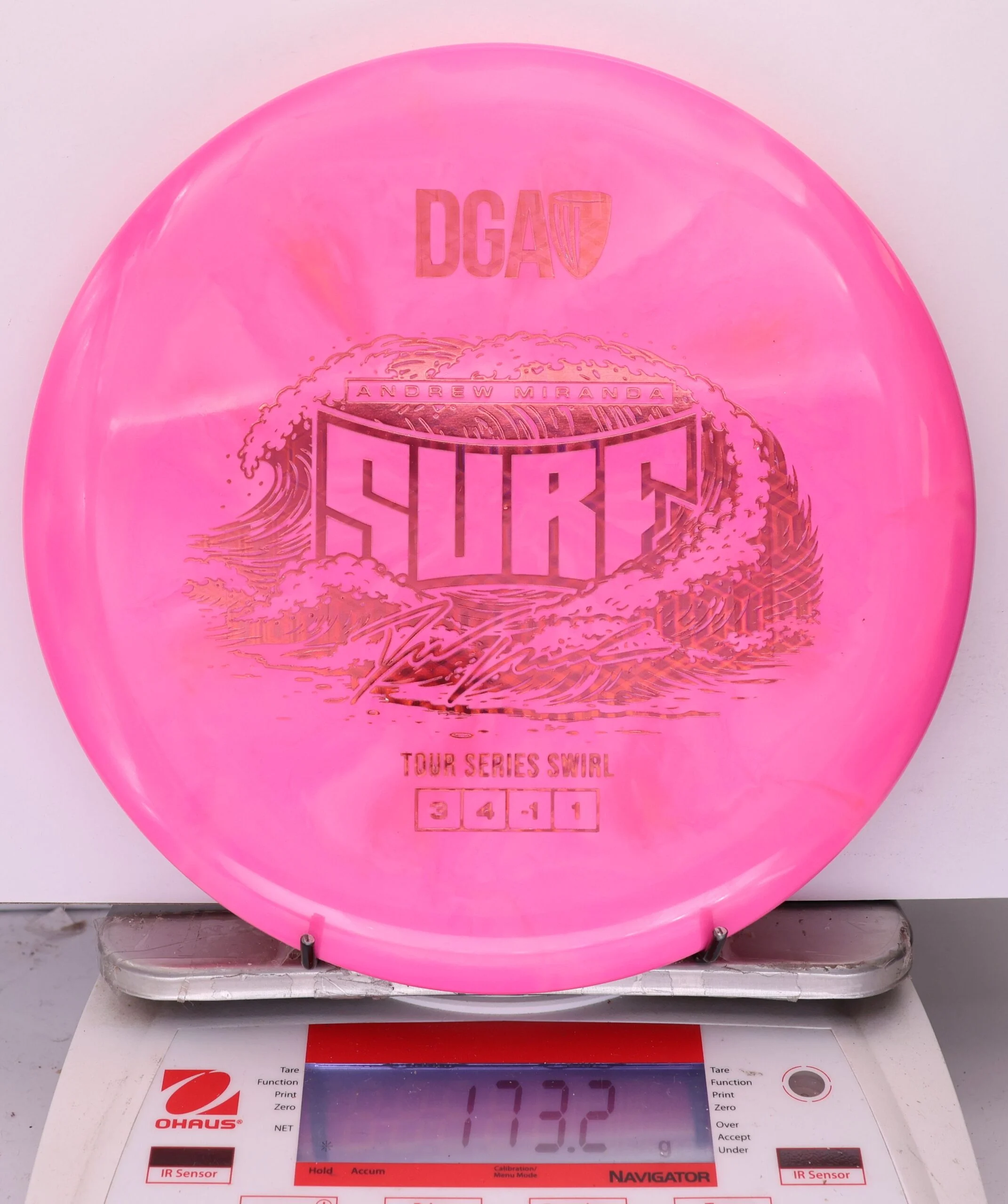 929126 TS Swirl Surf, Andrew Miranda 2026 Tour Series - #294 Pink, 173