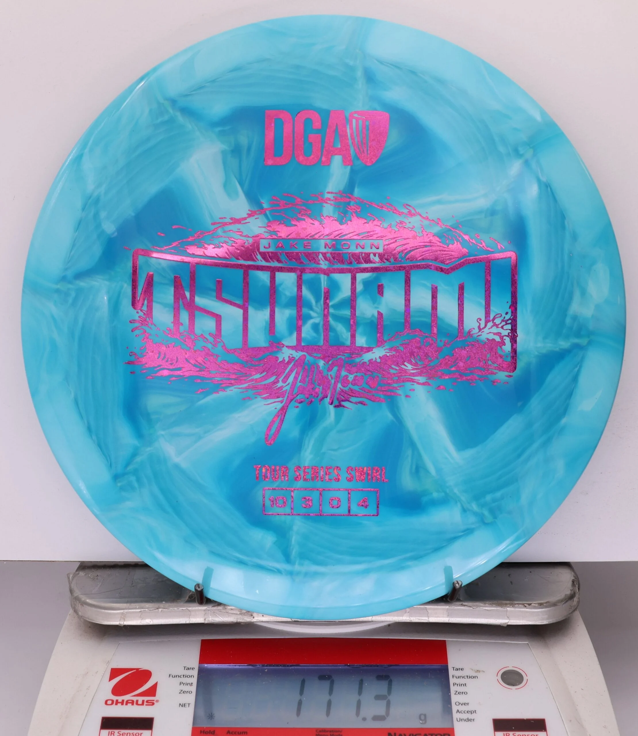 929405 TS Swirl Tsunami, Jake Monn 2026 Tour Series - #296 Blue, 171