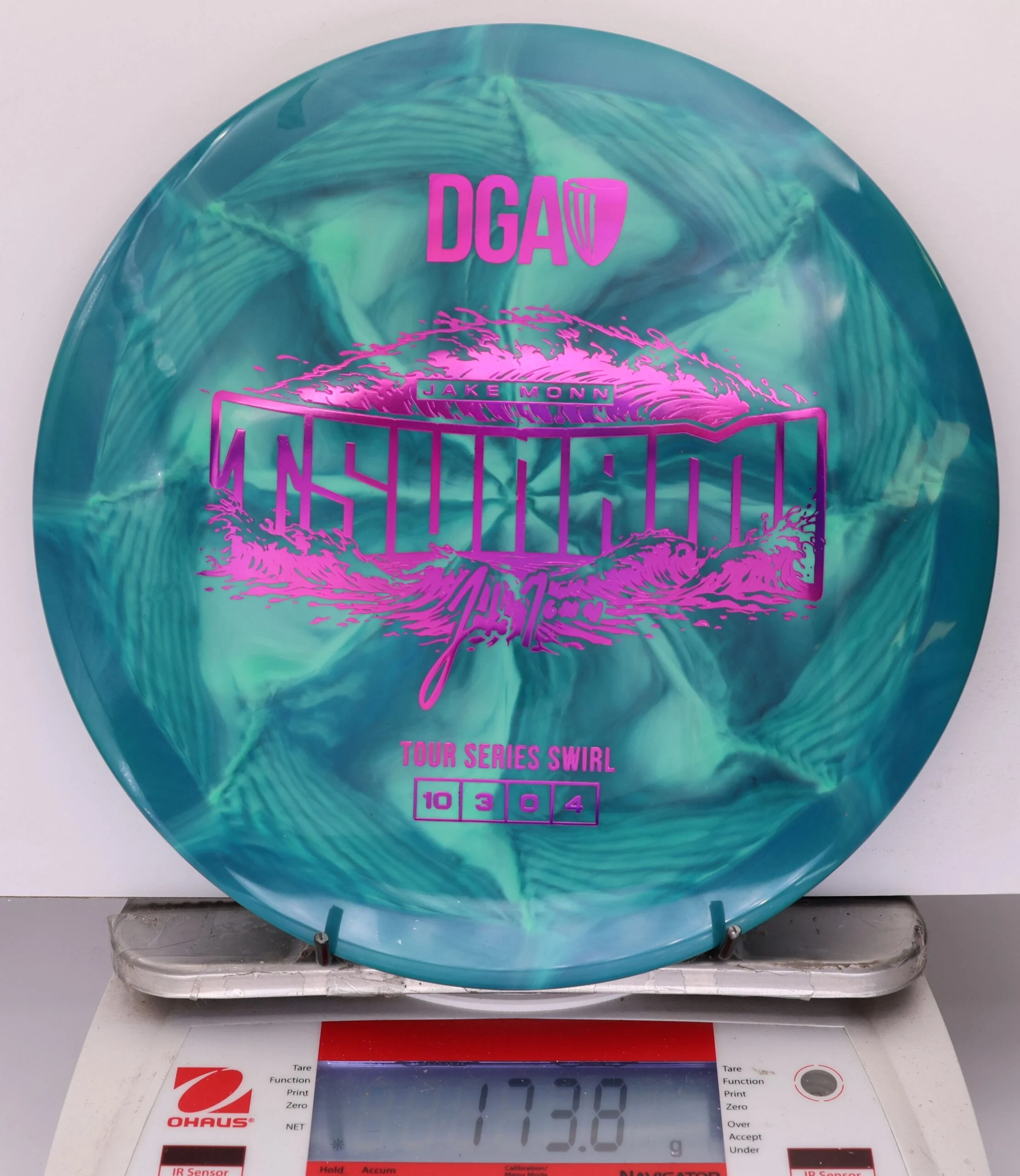 929406 TS Swirl Tsunami, Jake Monn 2026 Tour Series - #297 Teal, 174