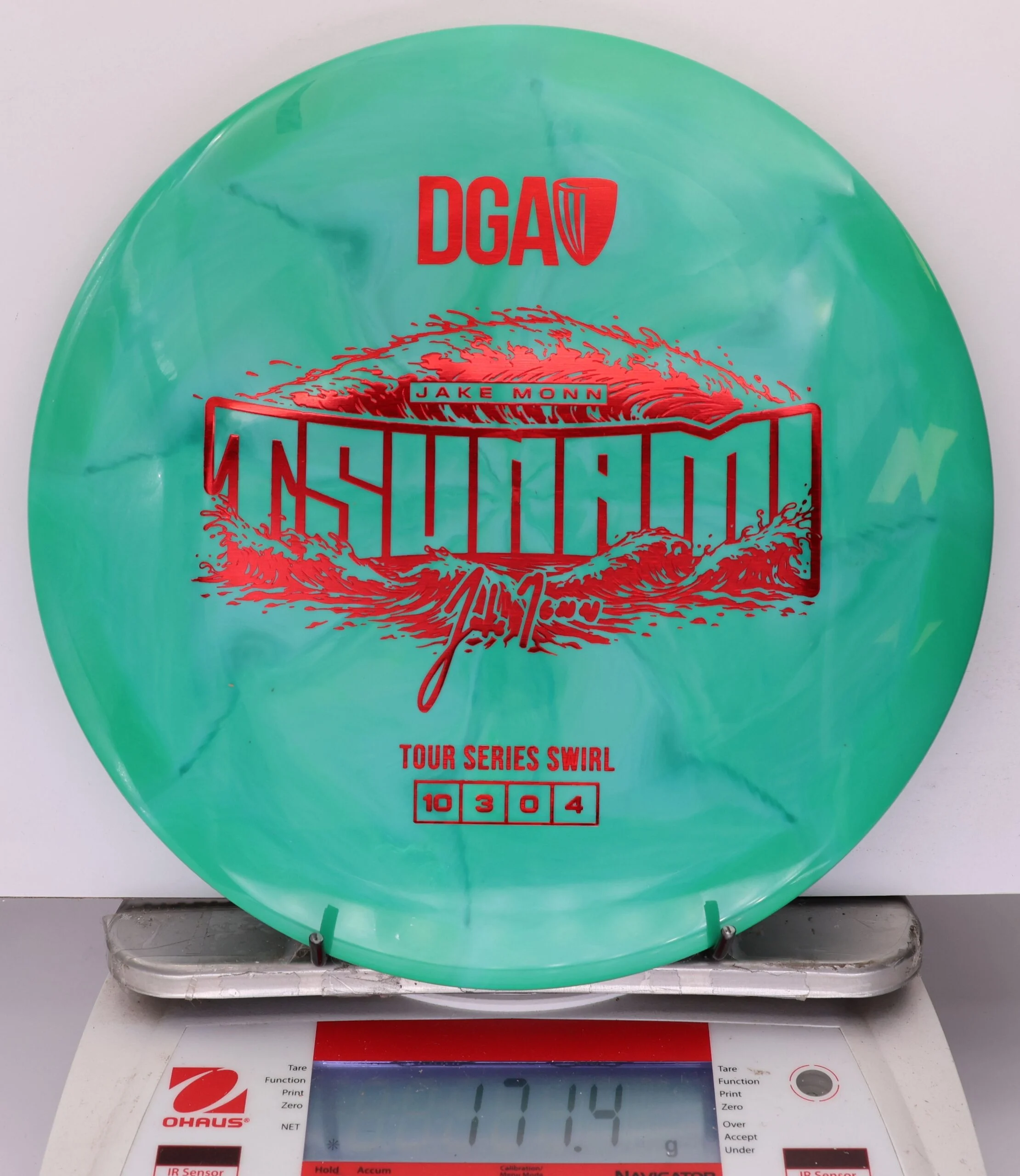 929408 TS Swirl Tsunami, Jake Monn 2026 Tour Series - #299 Green, 171
