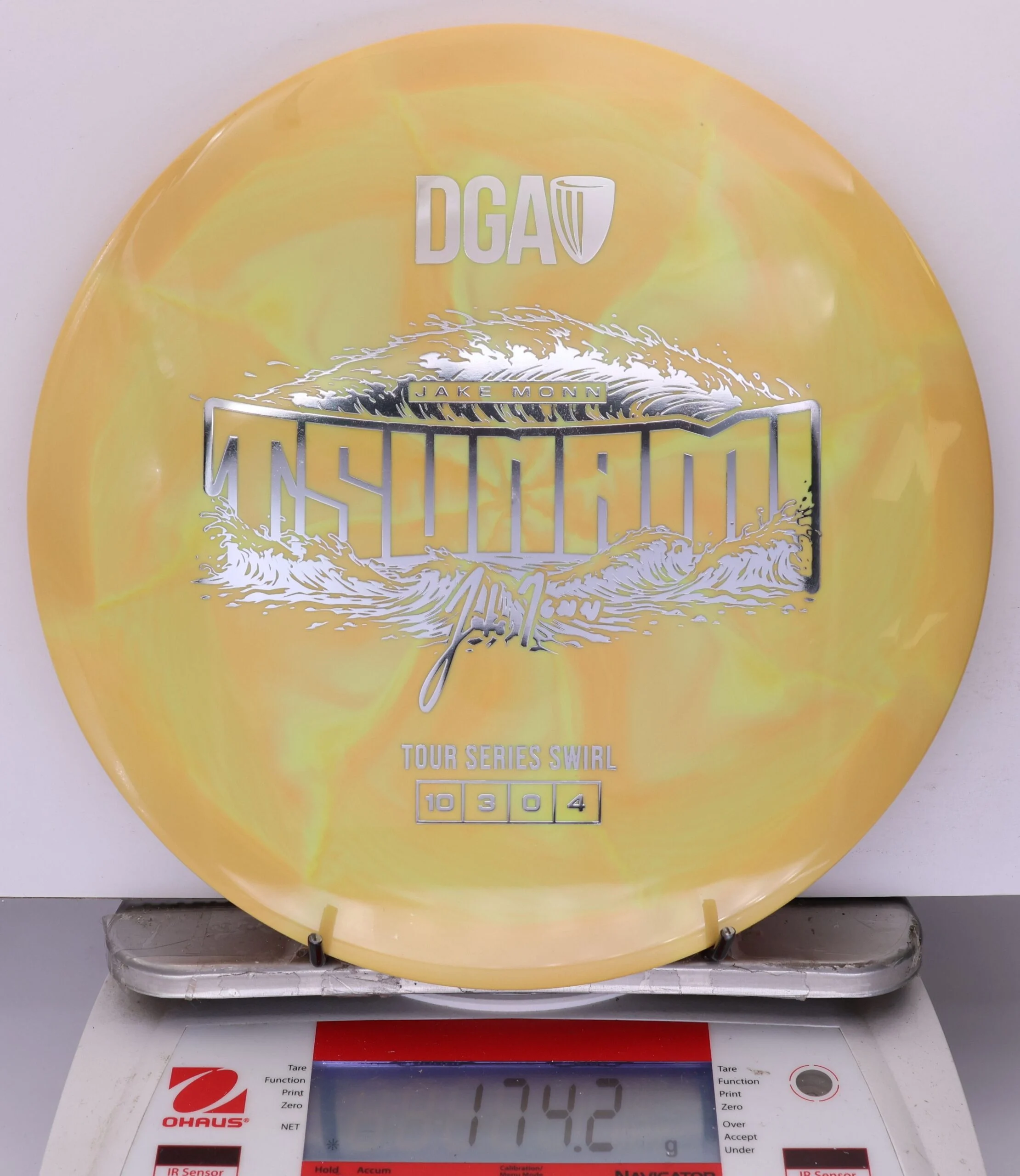 929430 TS Swirl Tsunami, Jake Monn 2026 Tour Series - #302 Yellow, 174