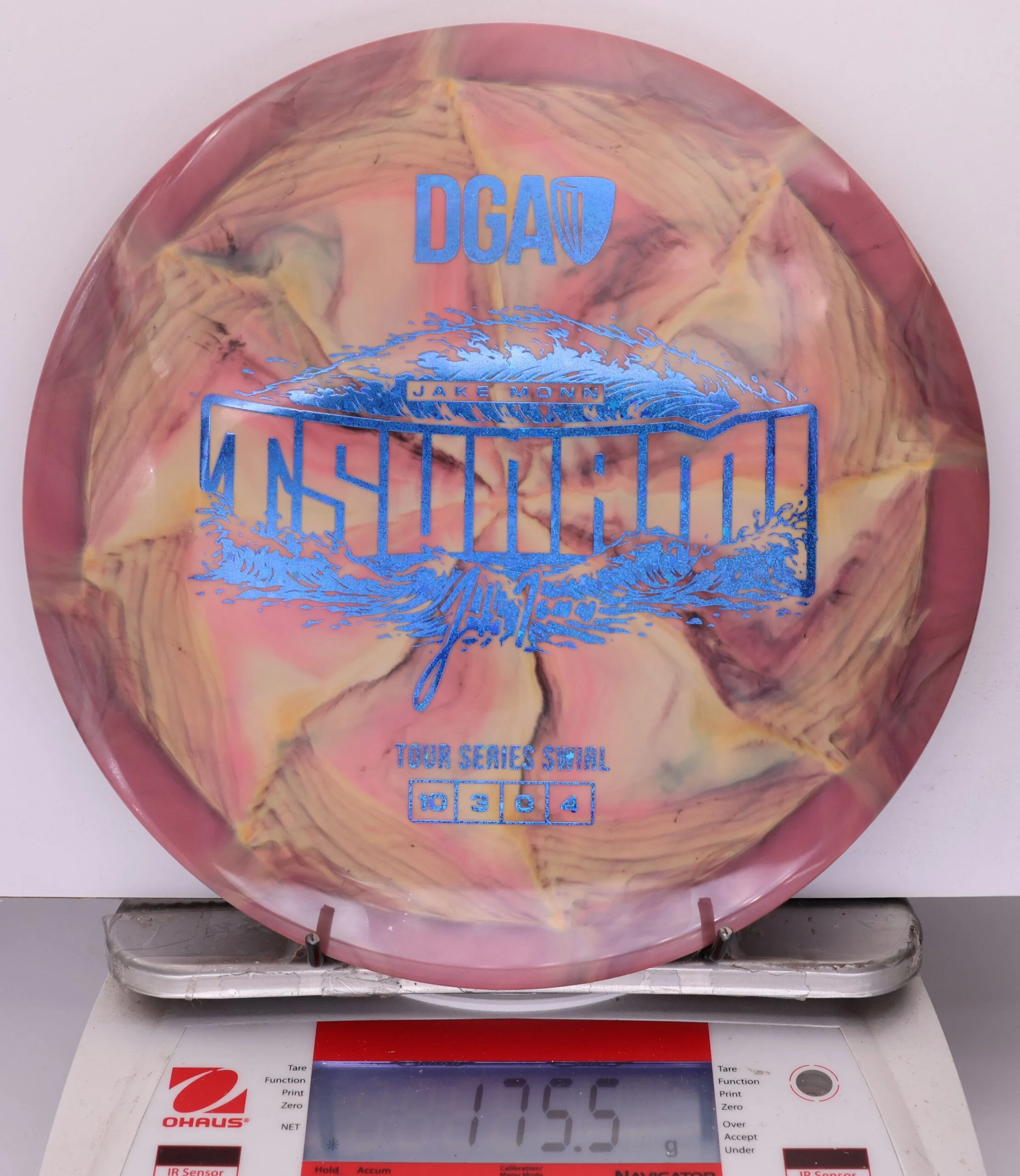 929453 TS Swirl Tsunami, Jake Monn 2026 Tour Series - #306 ReddishYellow, 176