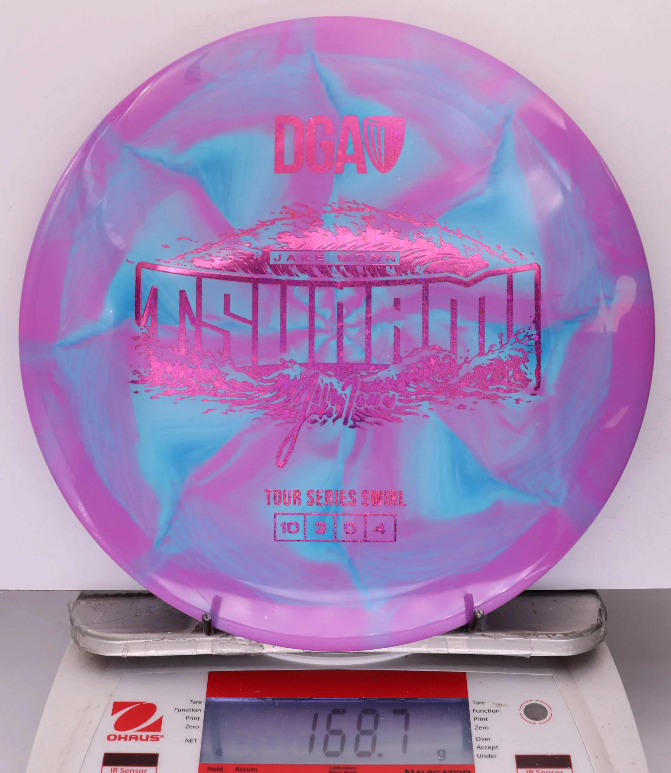 929454 TS Swirl Tsunami, Jake Monn 2026 Tour Series - #307 PurpleBlue, 169