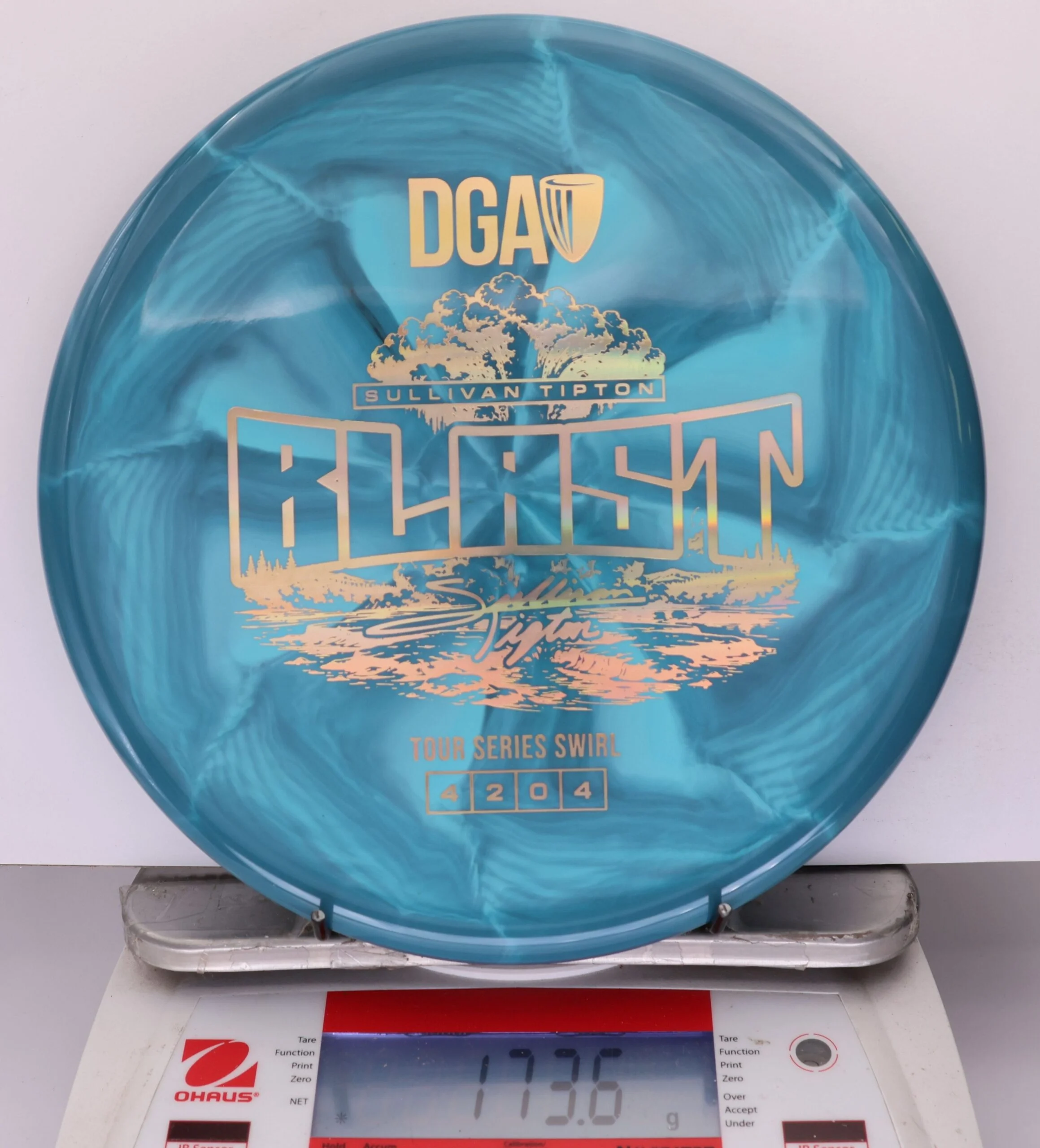 929500 TS Swirl Blast, Sullivan Tipton 2026 Tour Series - #292 Teal, 174